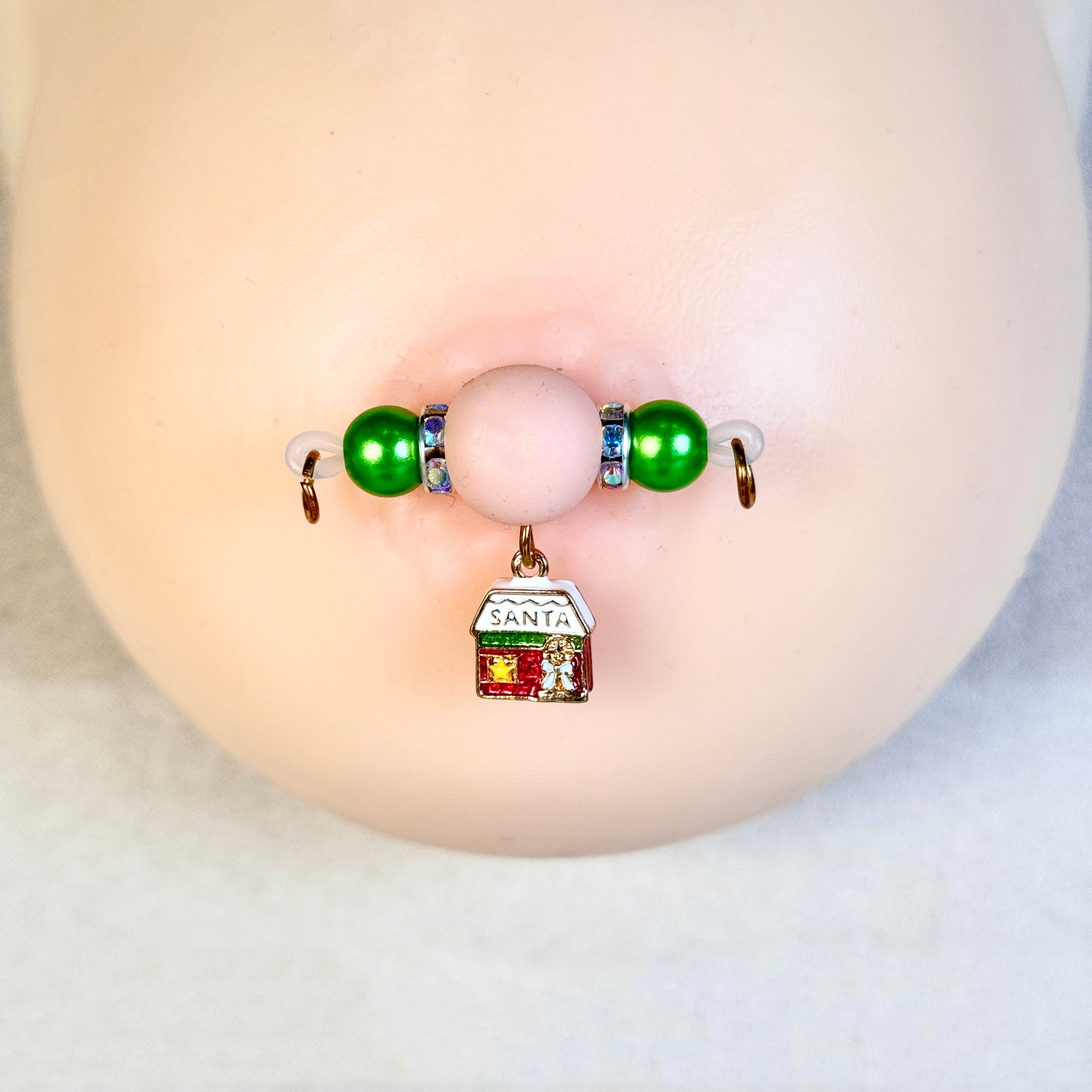 Christmas jewelry clip