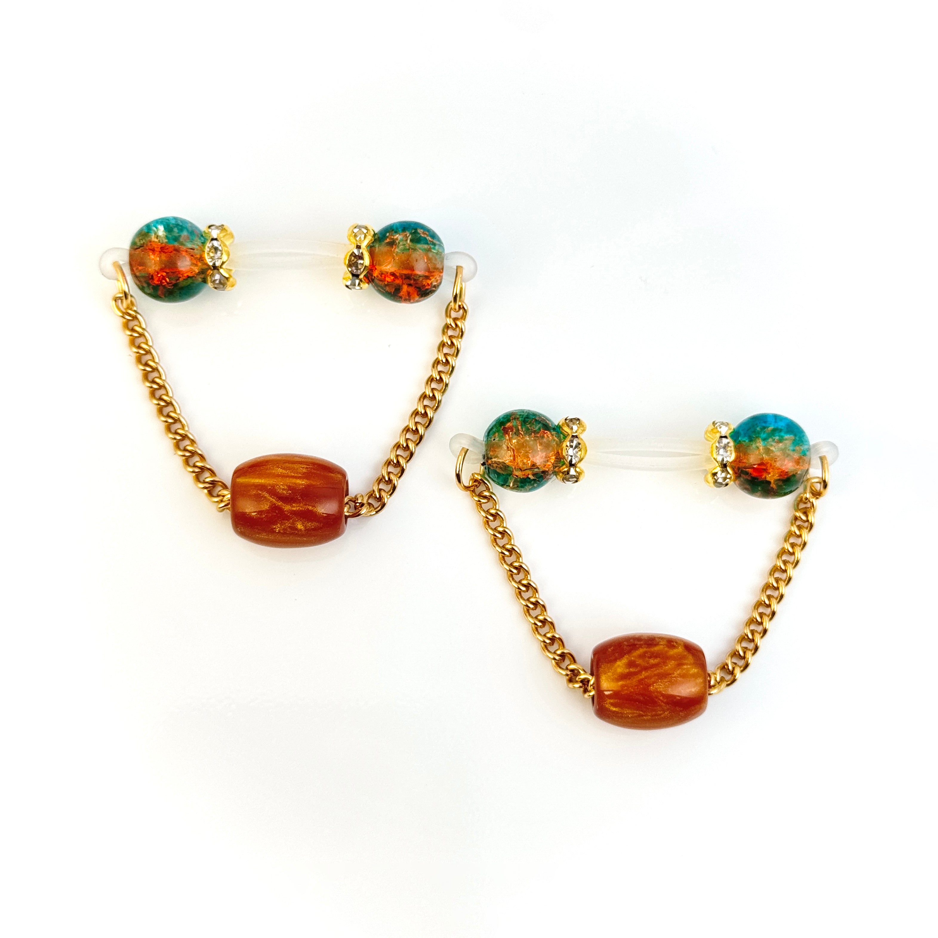 Amber Ocean Glow Chain
