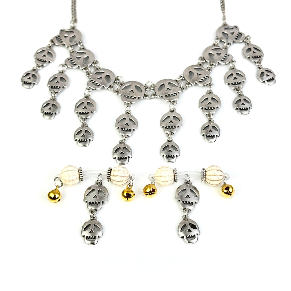 Dark Skull Choker Set