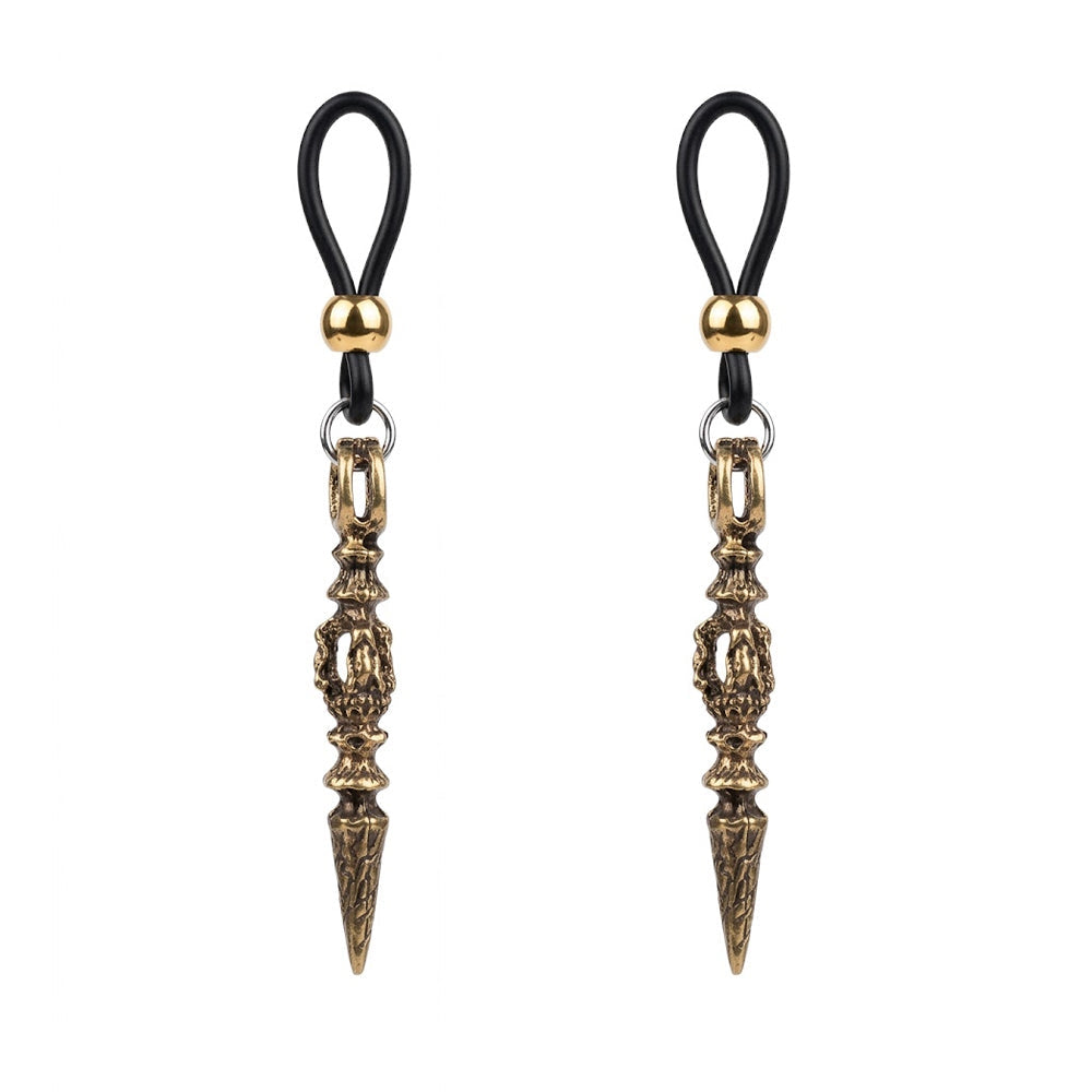 Vintage Gothic Vajra Nipple Ring