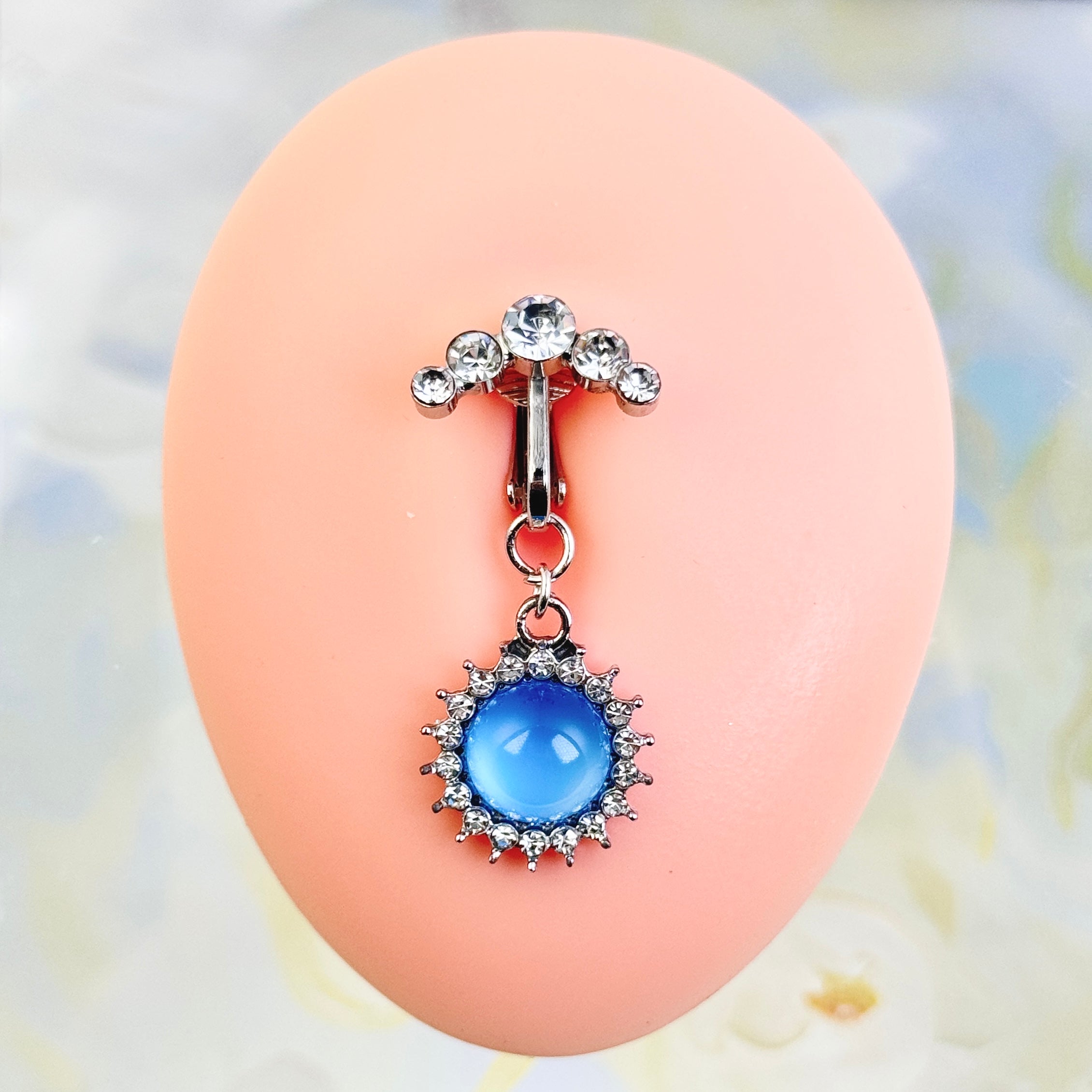 Sun Gem Non-Piercing Navel Clip