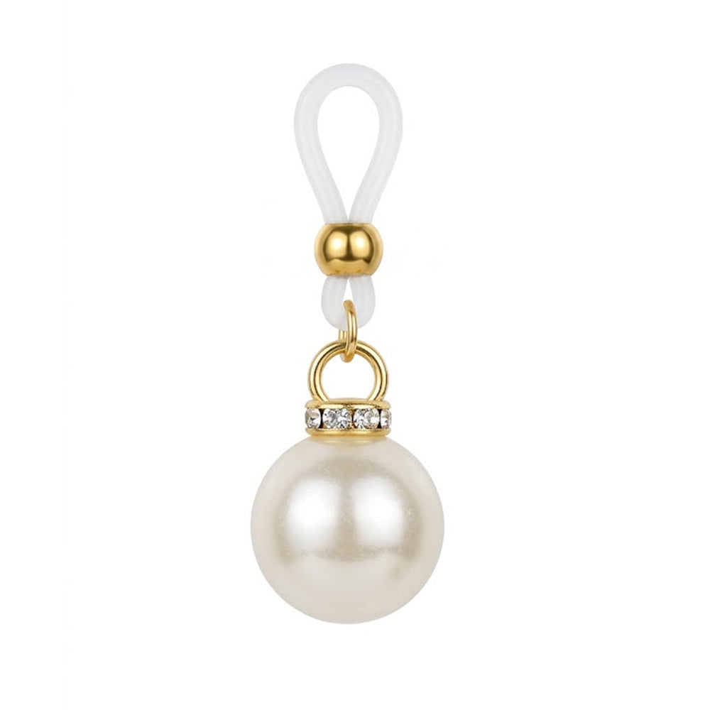 Elegant Non-Piercing Pearl Nipple Ring