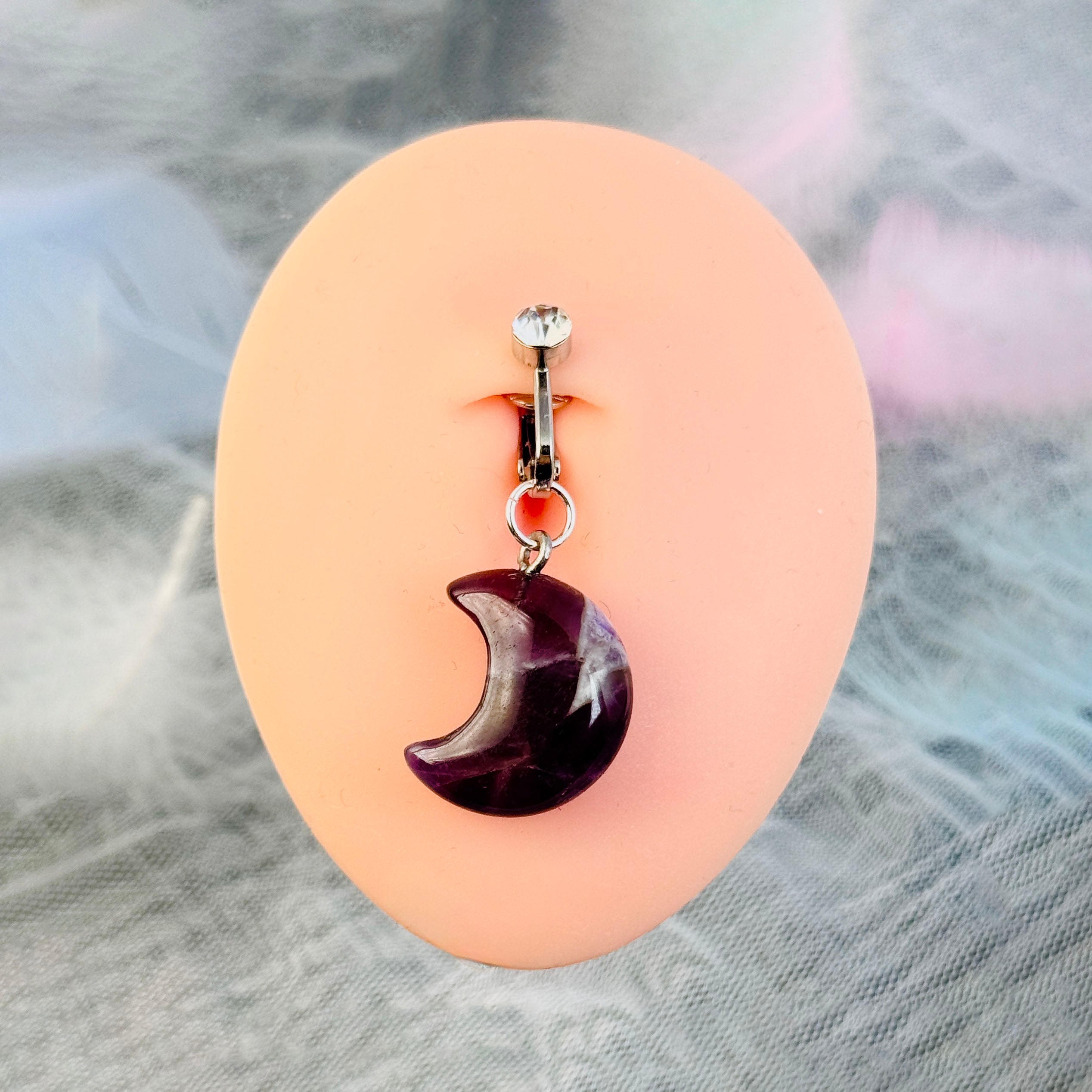 Moon Goddess Non-Piercing Navel Jewelry
