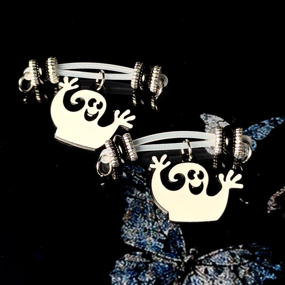 Spooky Ghost No-Piercing Nipple Clamps