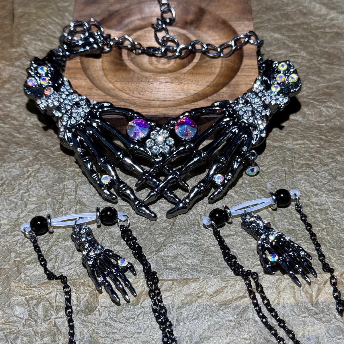 Gothic Claw Body Chain