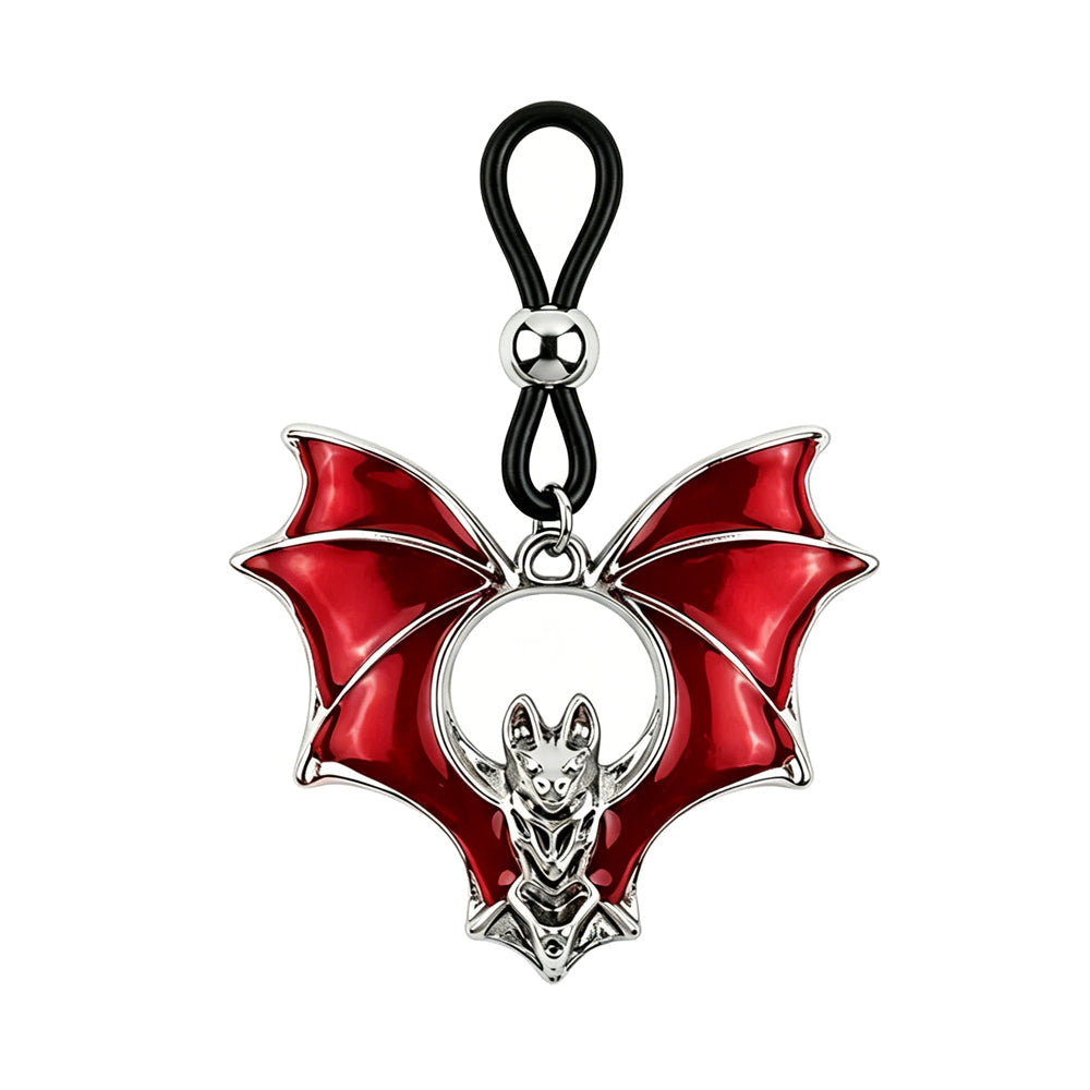 Gothic bat-wing non-piercing nipple covers