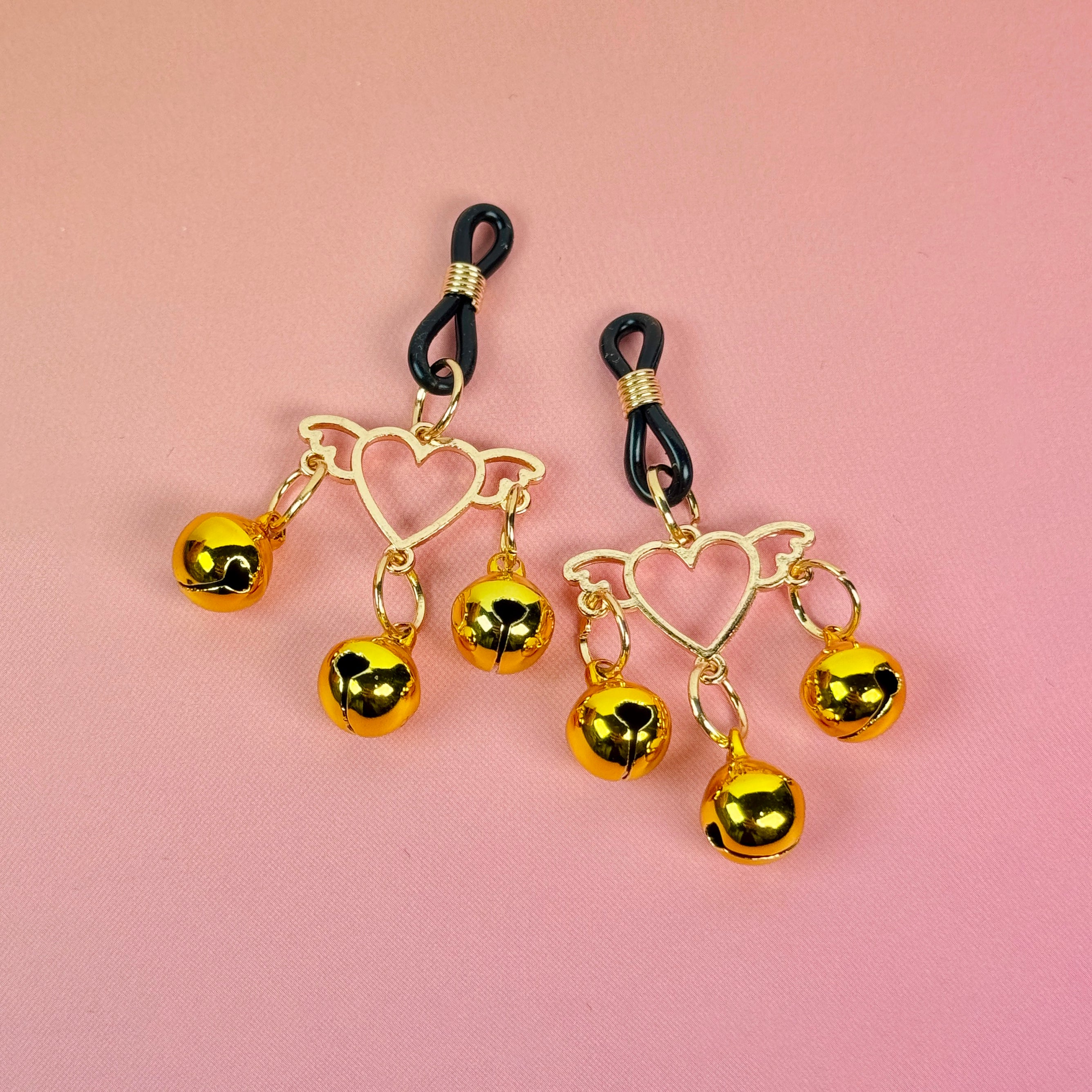 Luxe Heart Bells