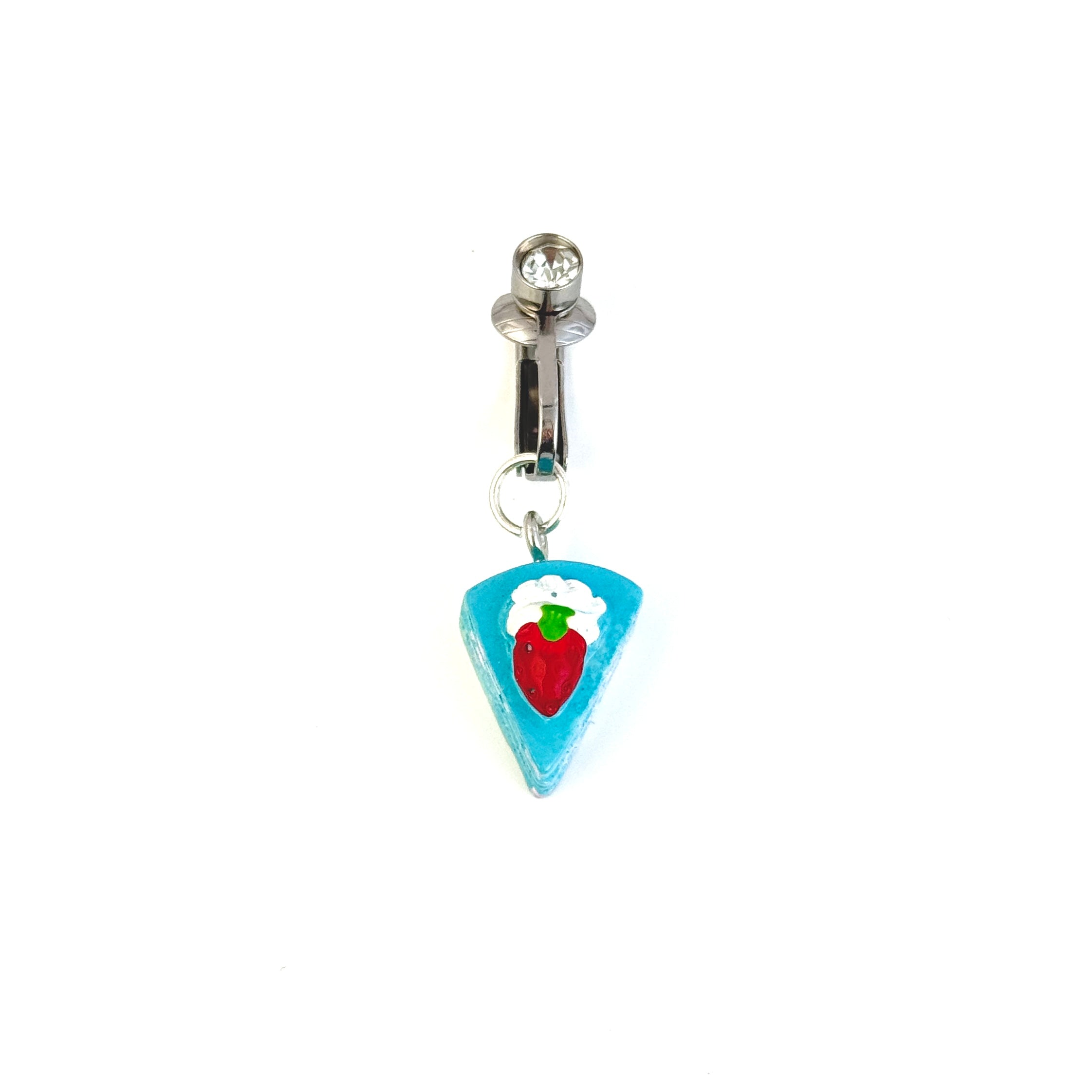 Belly button ring - have a piece of cake!