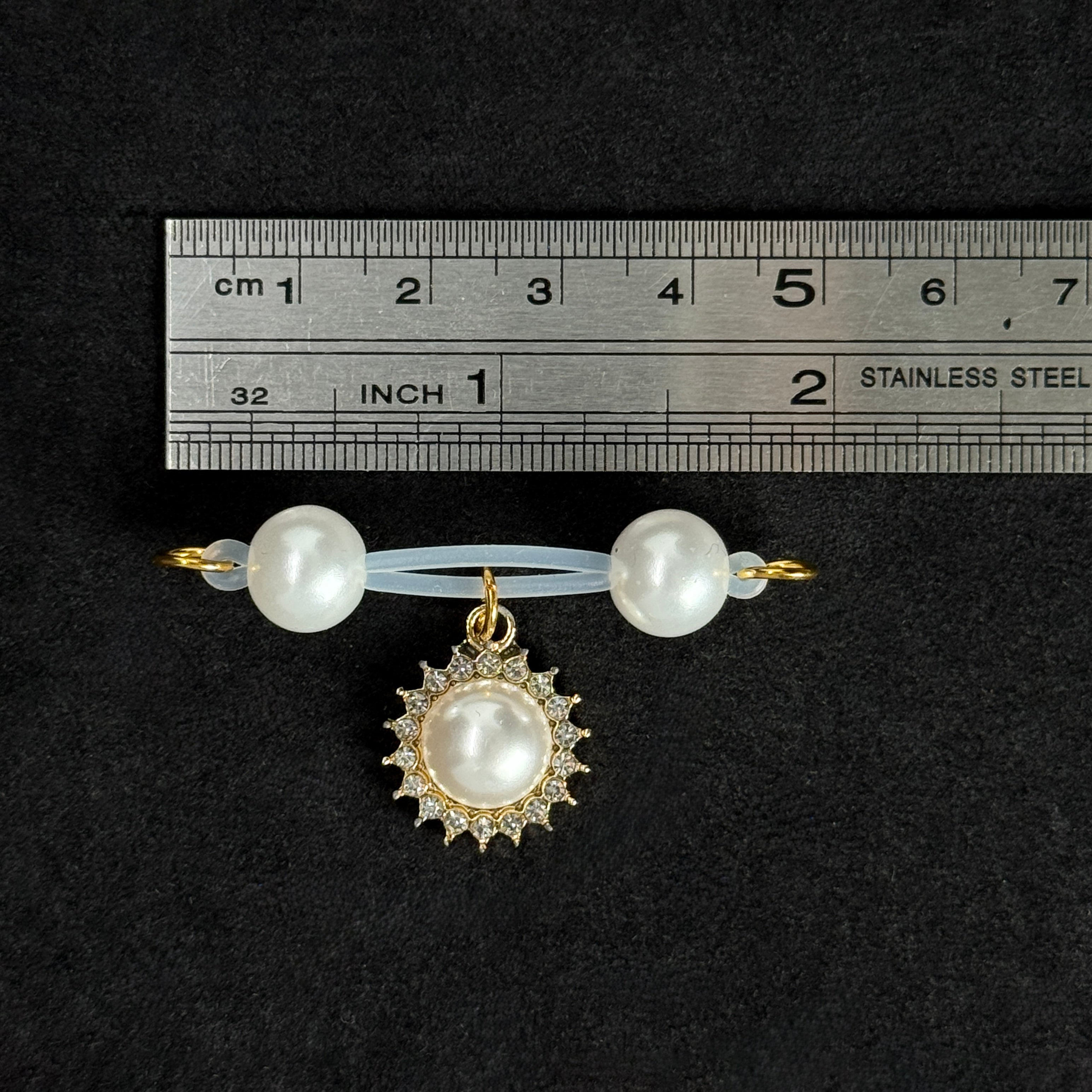 Pearl Crown Clips