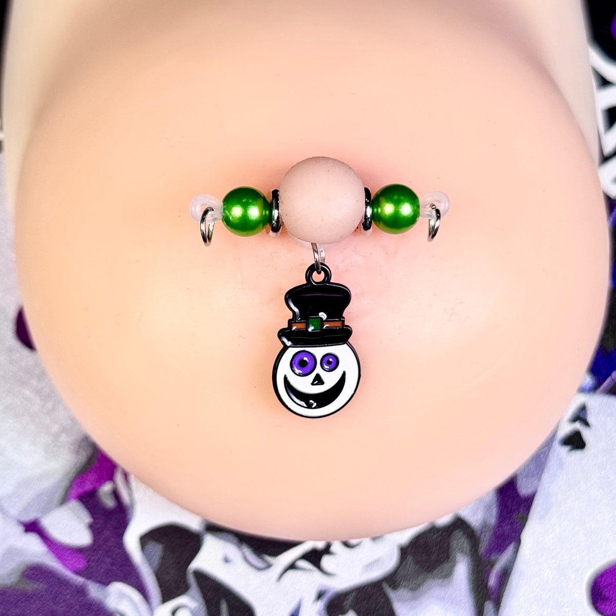 Midnight Pumpkin Spirit Charm