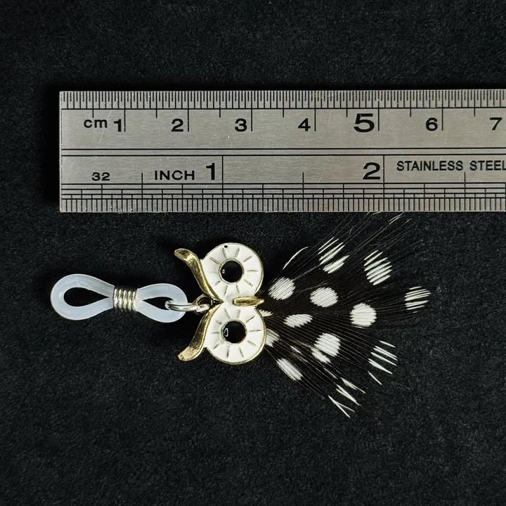 Feather Charm Bell Clips