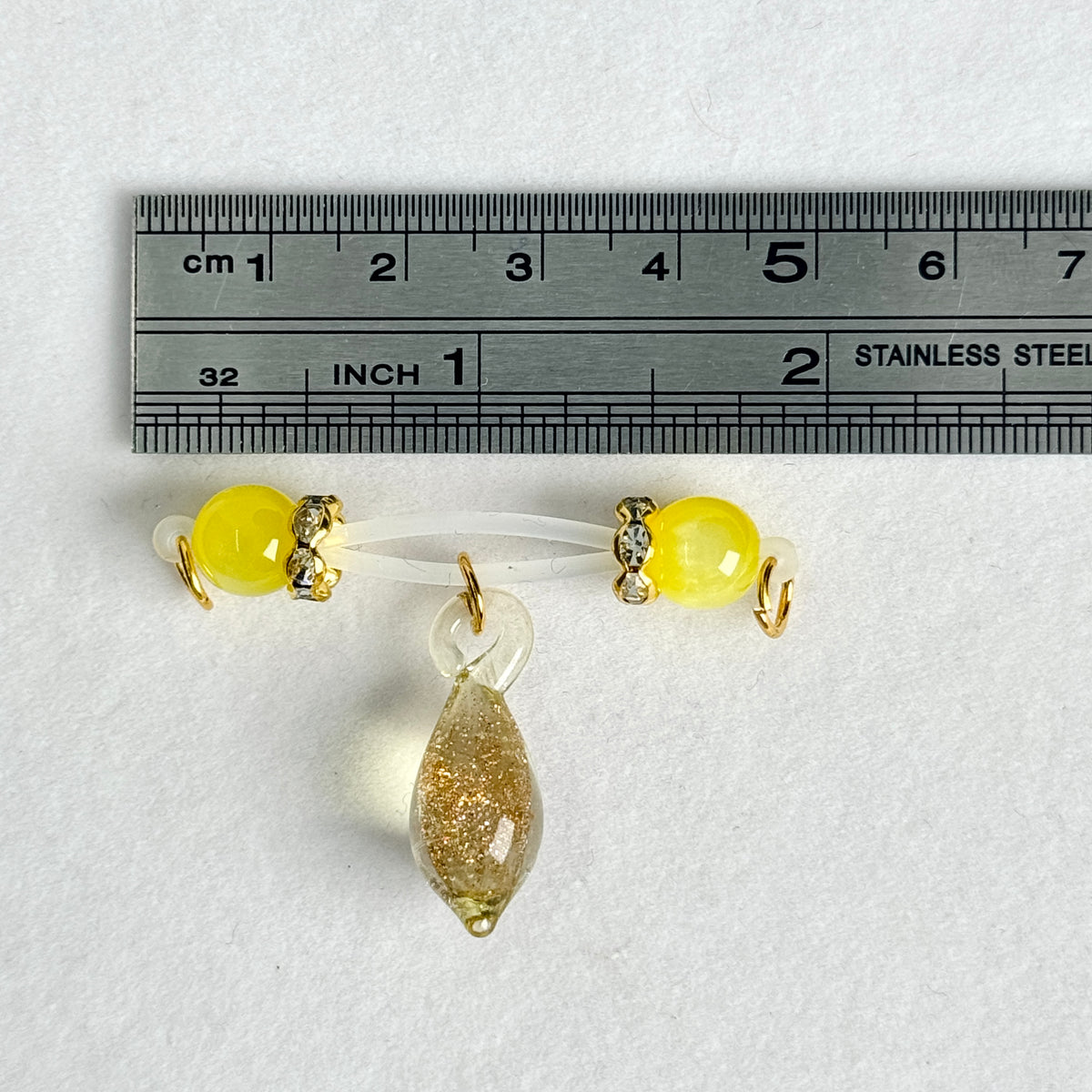 Golden Teardrop Nipple Clips