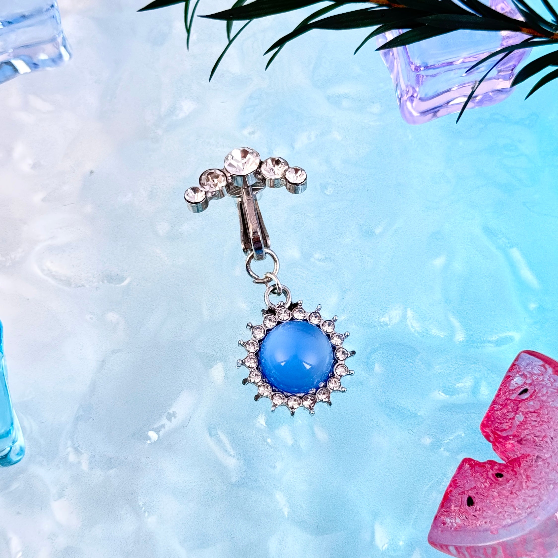 Sun Gem Non-Piercing Navel Clip
