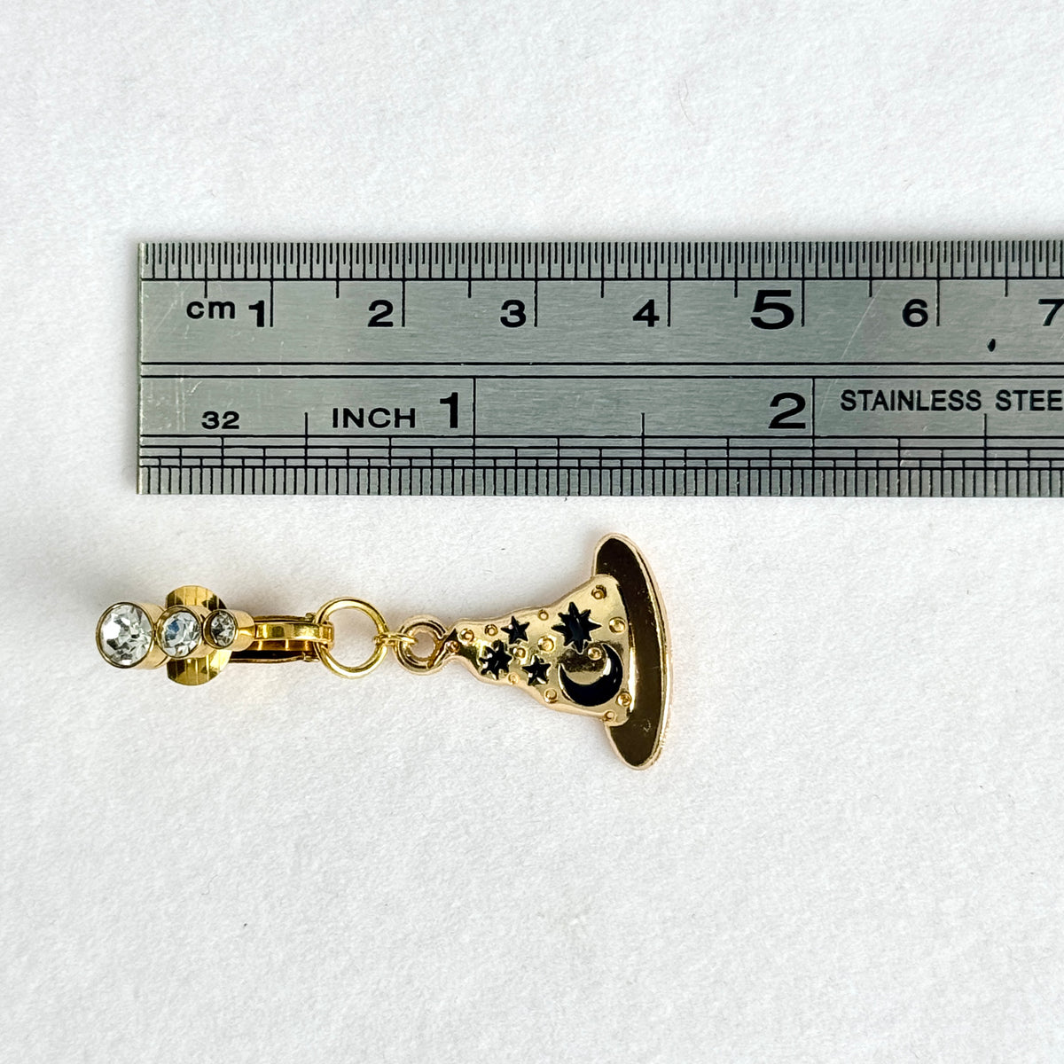 Witch Hat Navel Charm