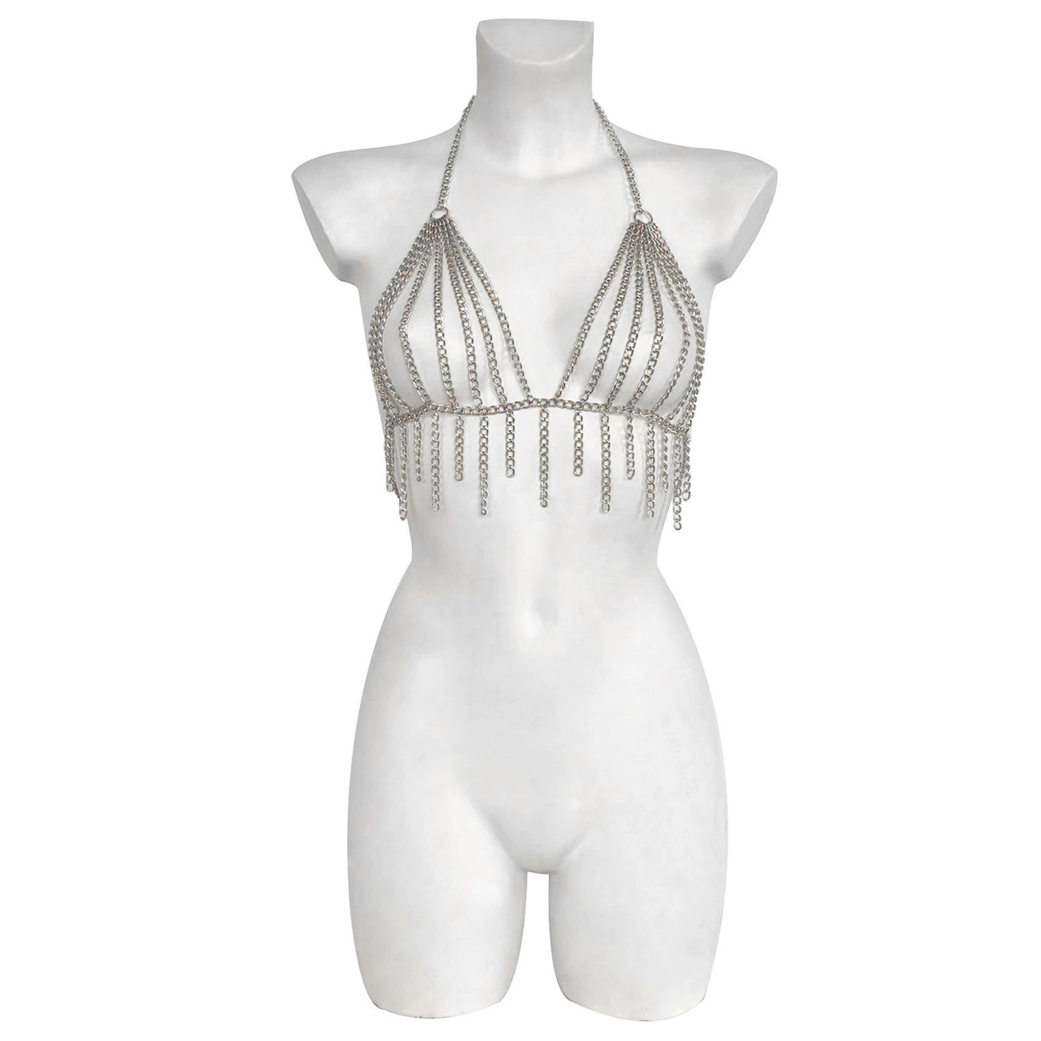 New metal tassel sexy chest chain