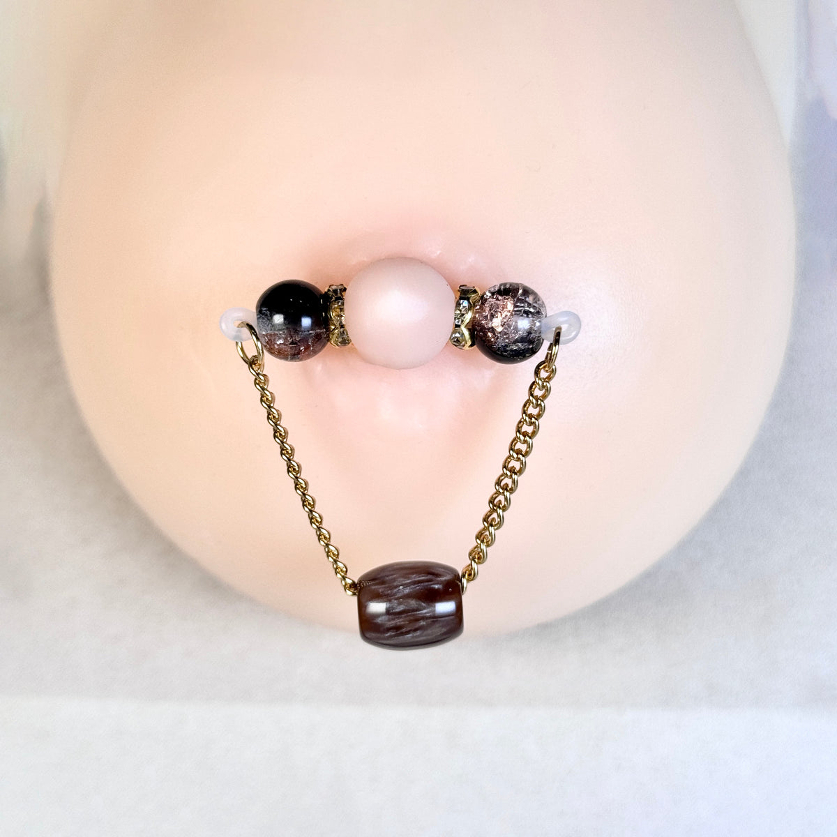 Noir Pearl Nipple Clamps