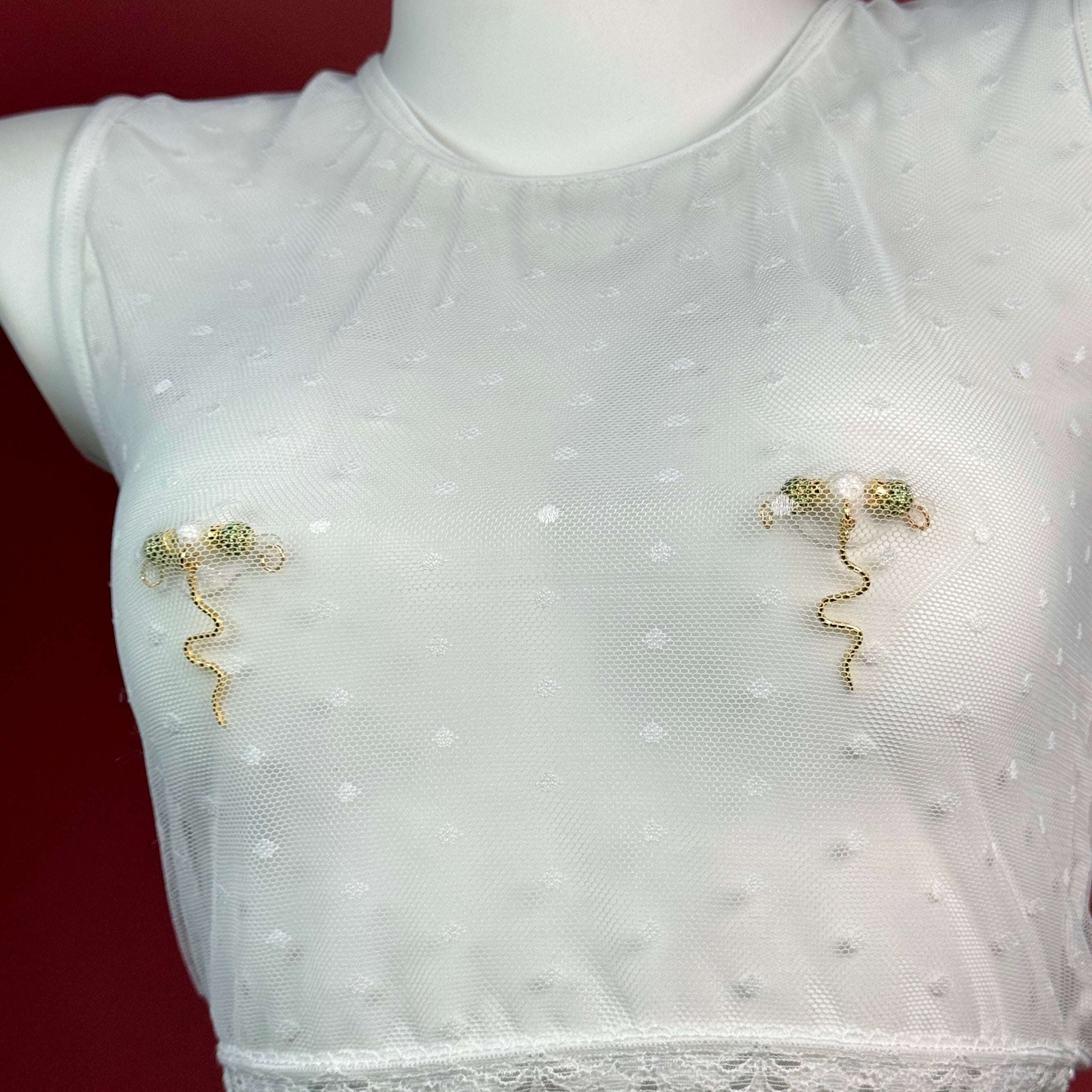 Gilded Serpent Nipple Clamps