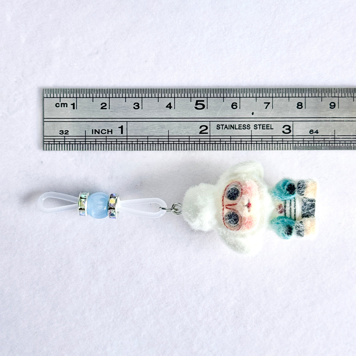 Blueberry Teddy Charm Nipple Clamps