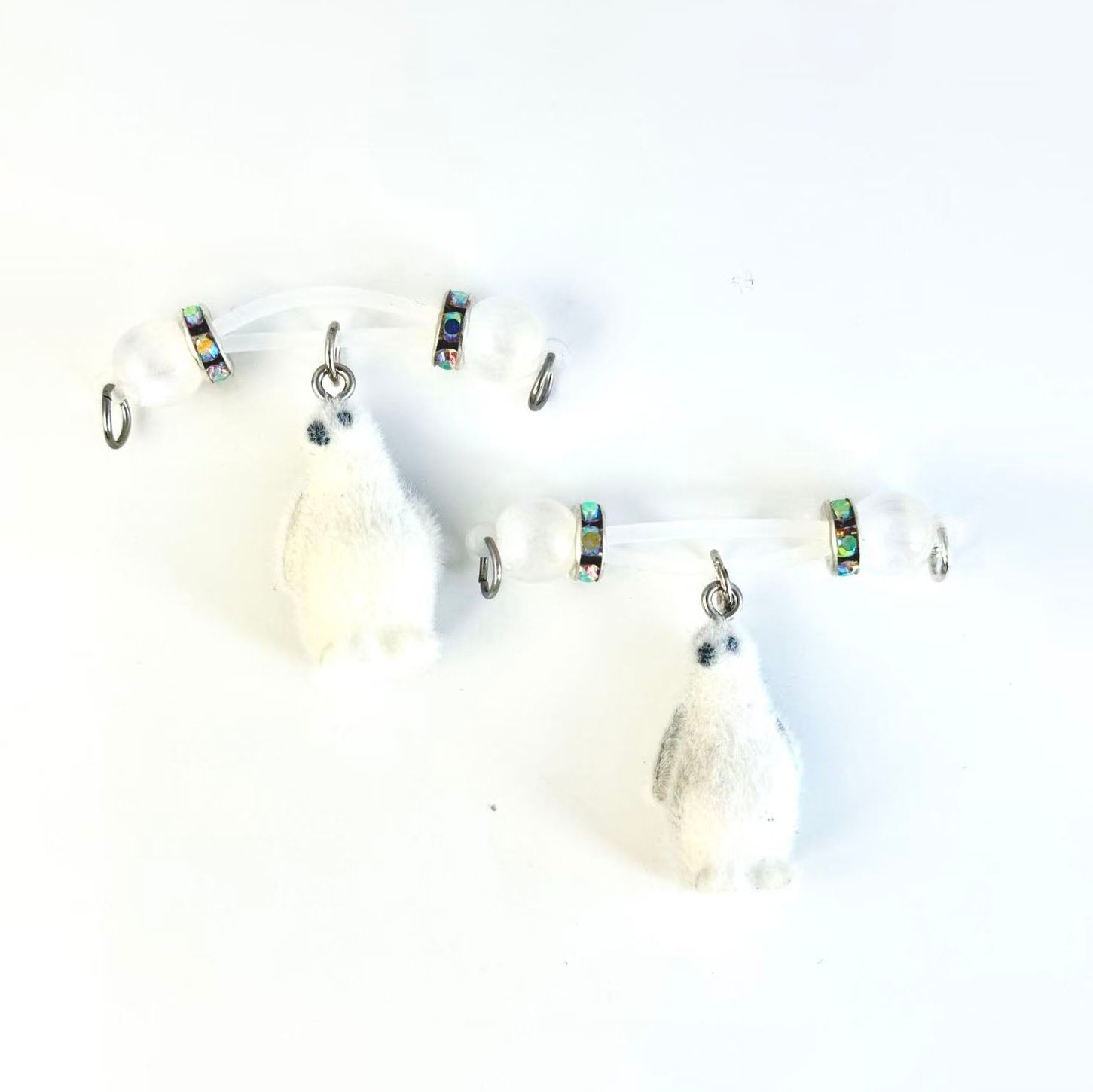 Penguin Pearl Nipple Clamps