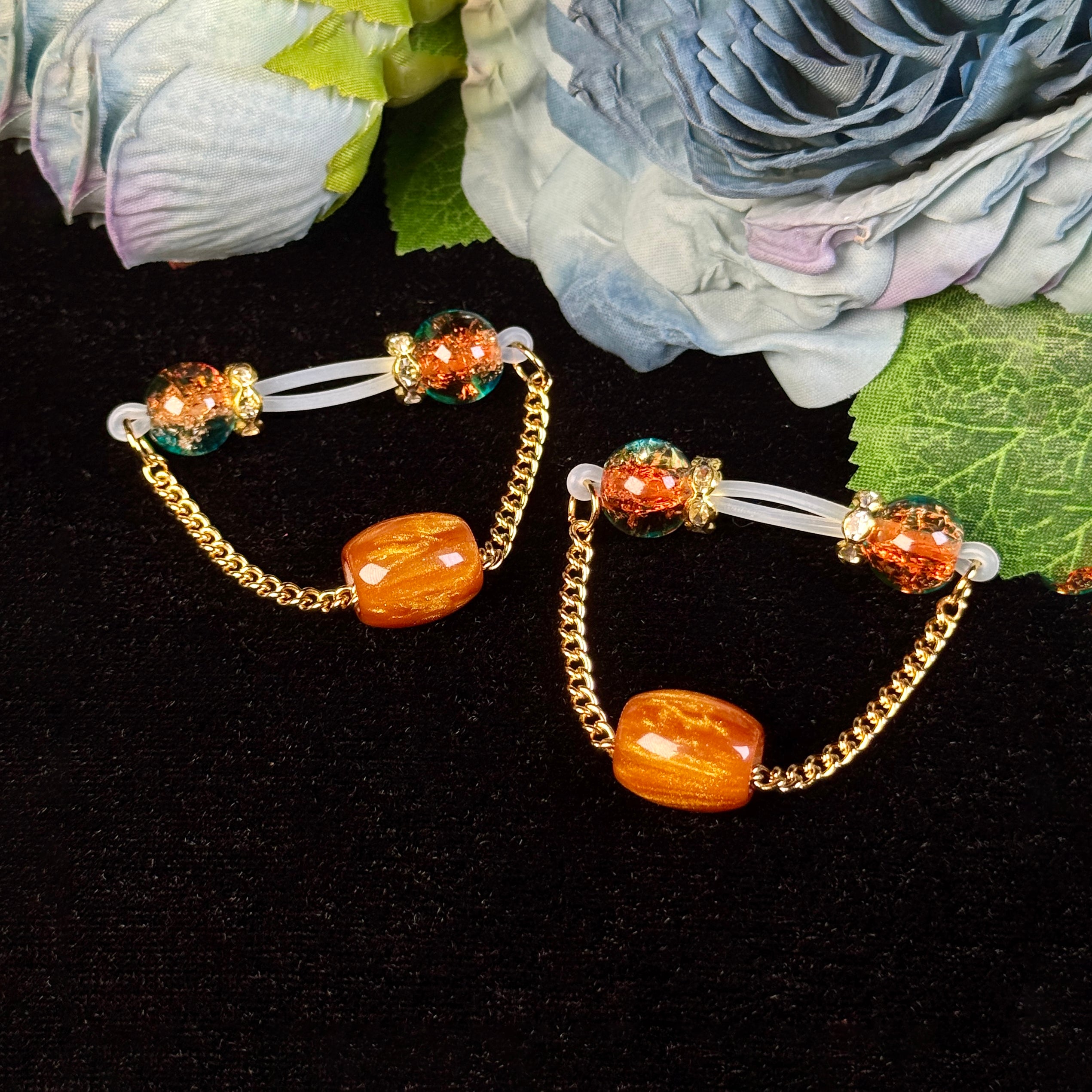 Amber Ocean Glow Chain