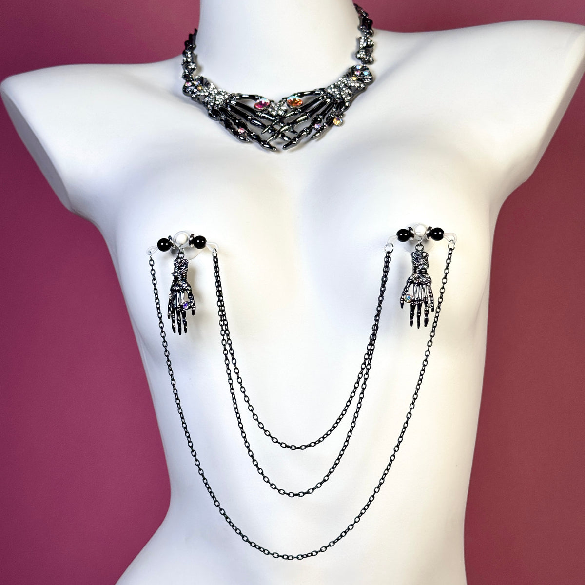 Gothic Claw Body Chain