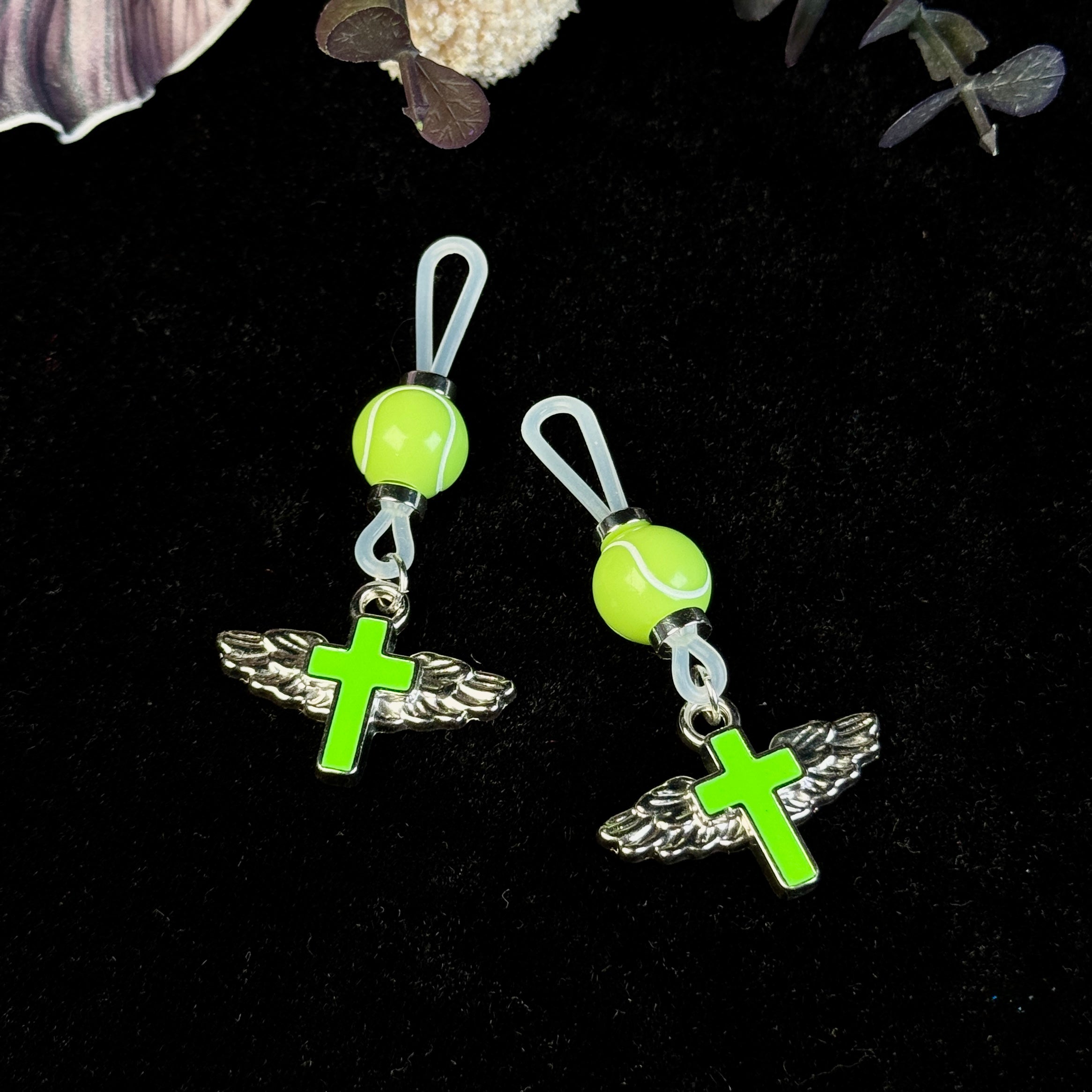 Green Angel Non-Piercing Nipple Jewelry
