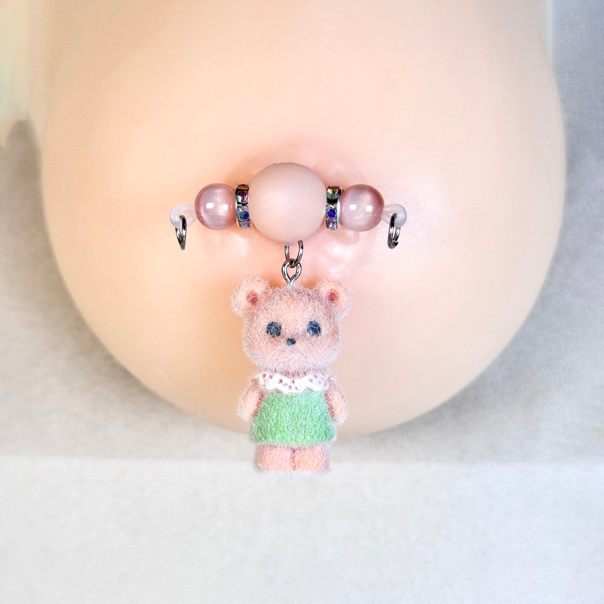 Pastel Bear Nipple Clamps