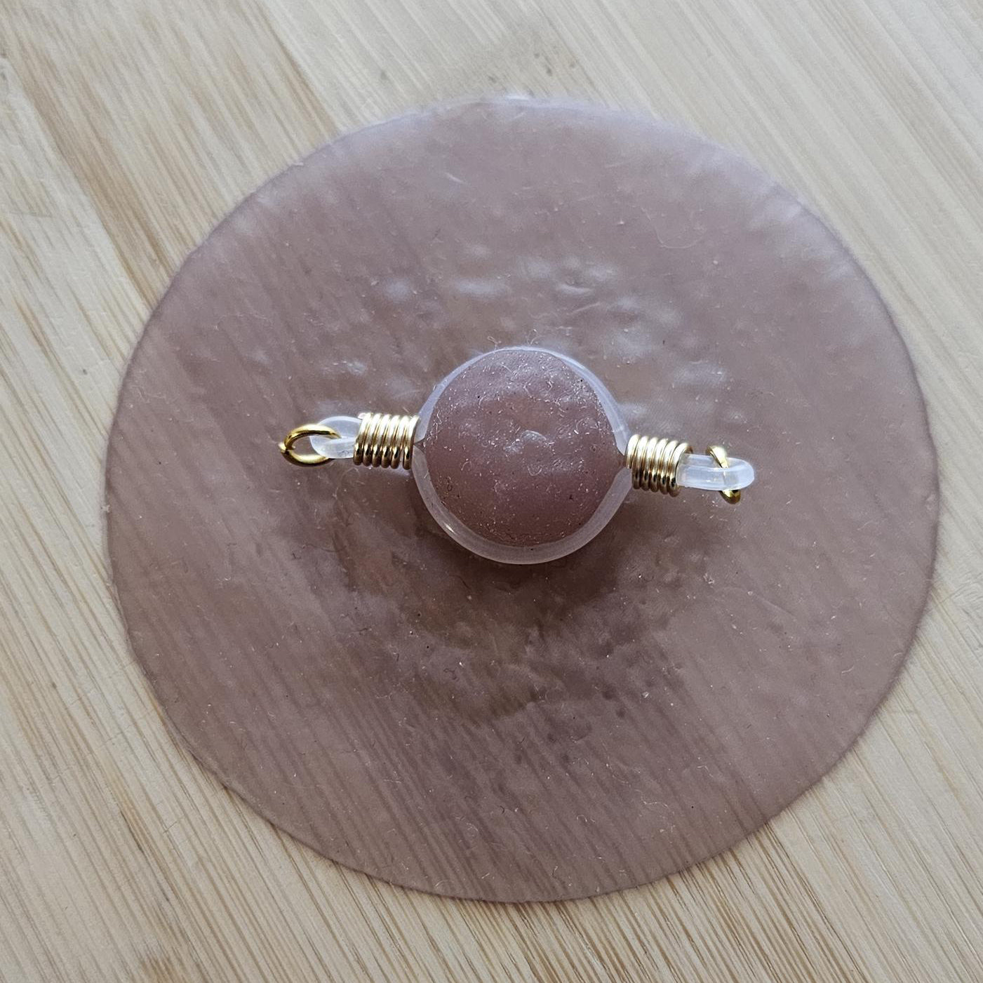 Minimalist adjustable faux nipple ring