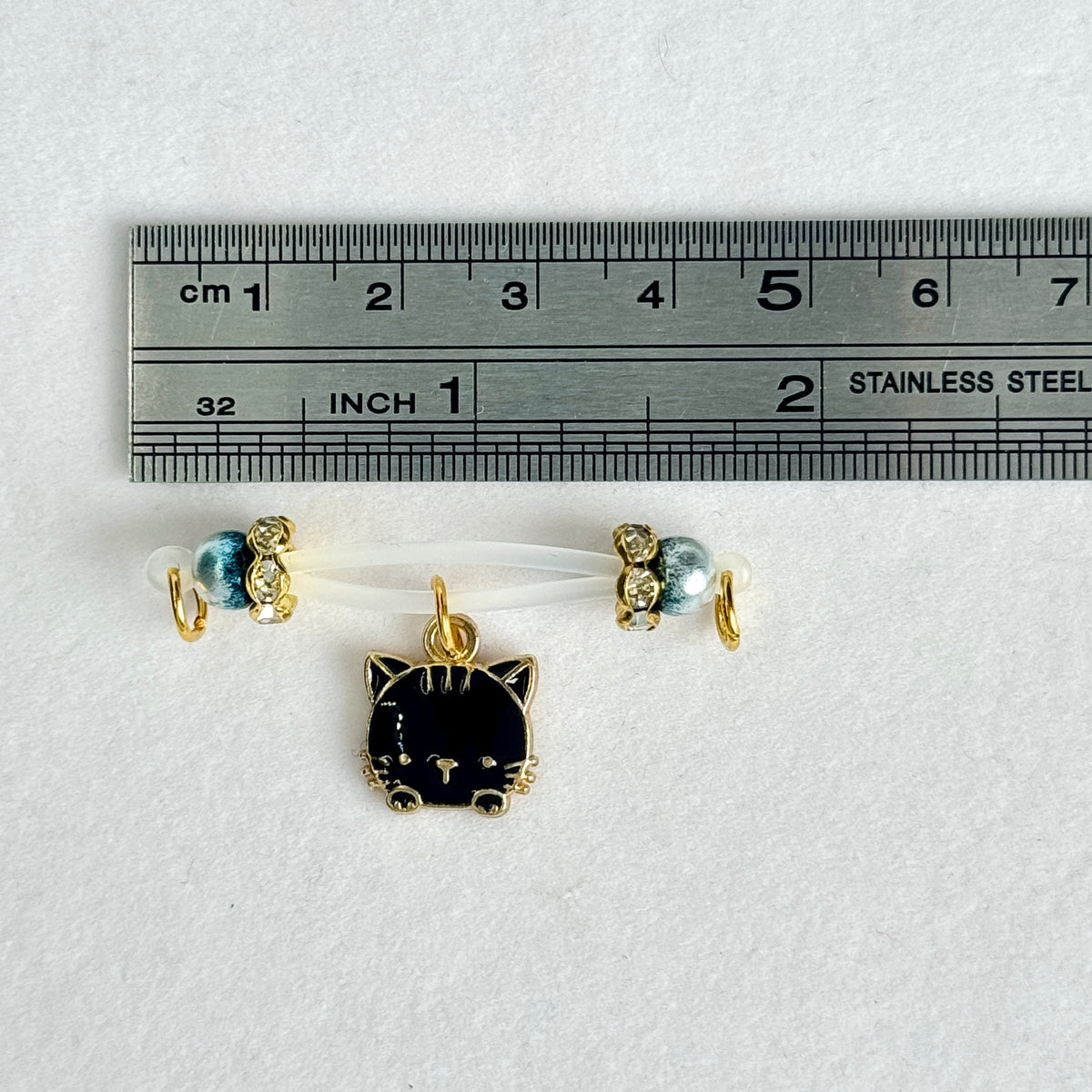 Midnight Cat Nipple Clips