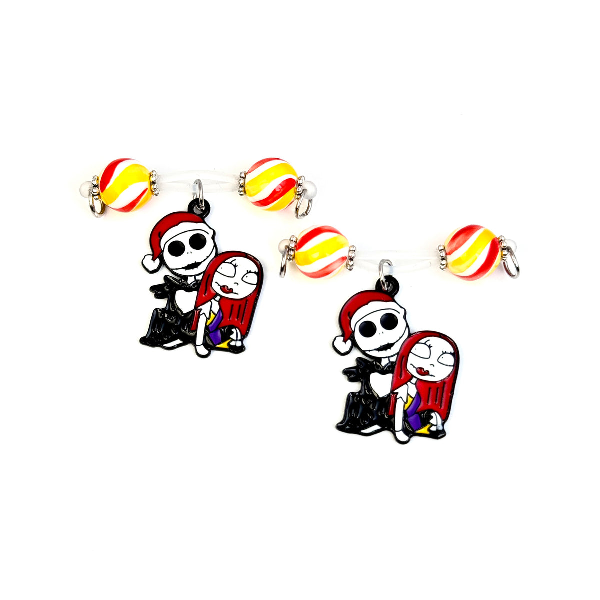 Candy Skull Couple Nipple Clamps