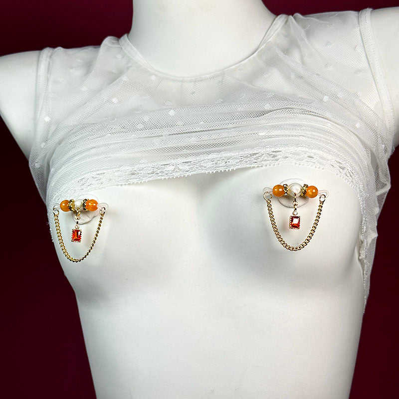 Ruby Royale Nipple Clamps