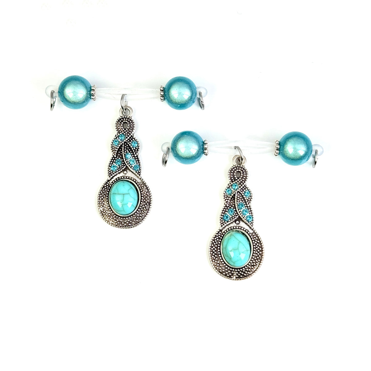 Ocean Crystal Nipple Clips