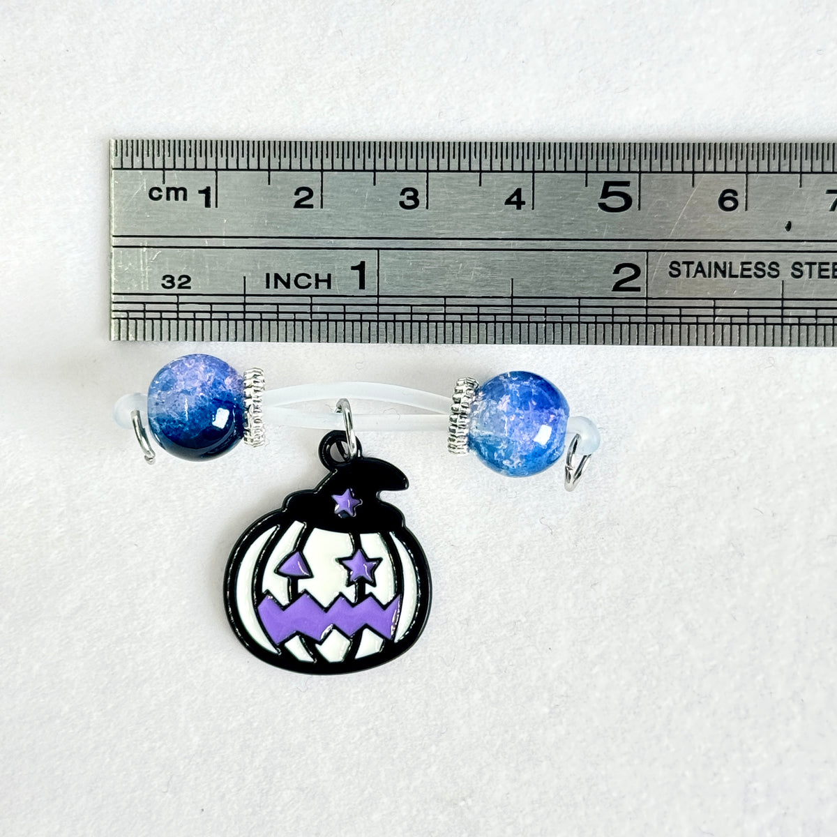 Mystic Moon Pumpkin Nipple Jewelry