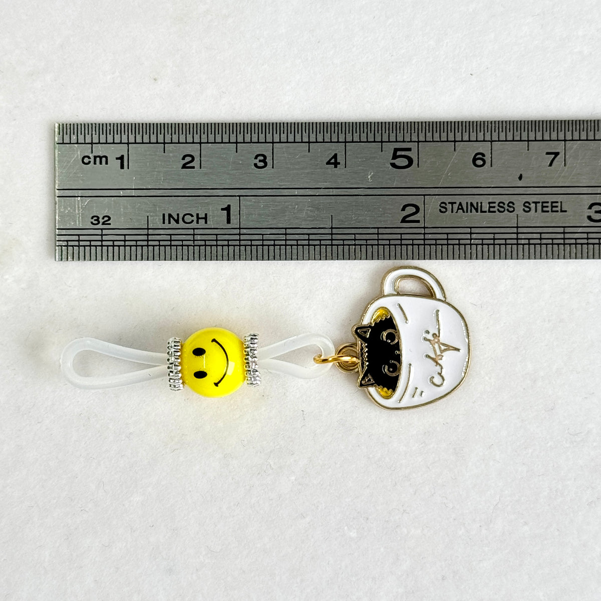 Coffee Cat Charm Non-Piercing Nipple Clamp