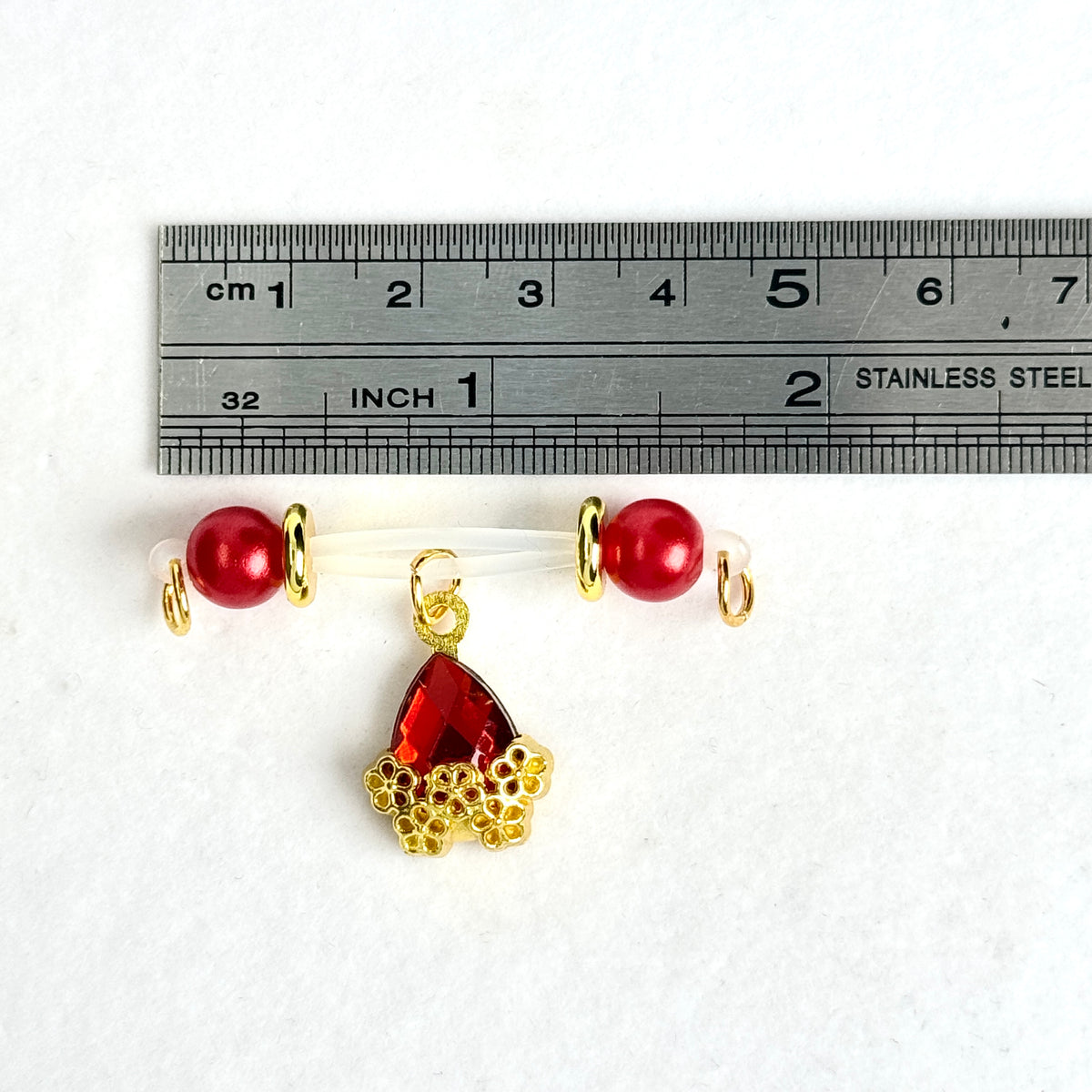 Ruby Charm Nipple Clamp