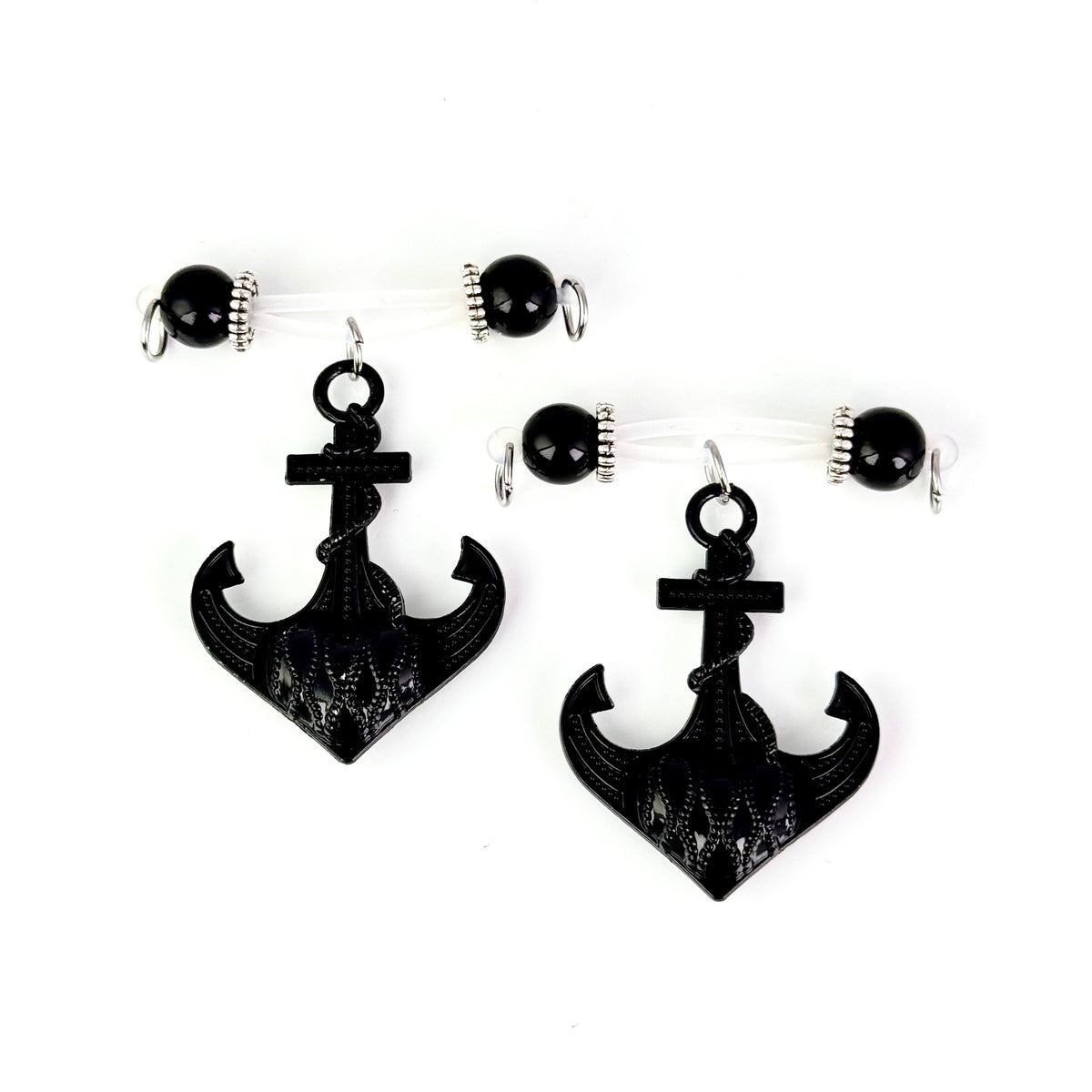 Halloween Pirate Anchor Fake Nipple Ring