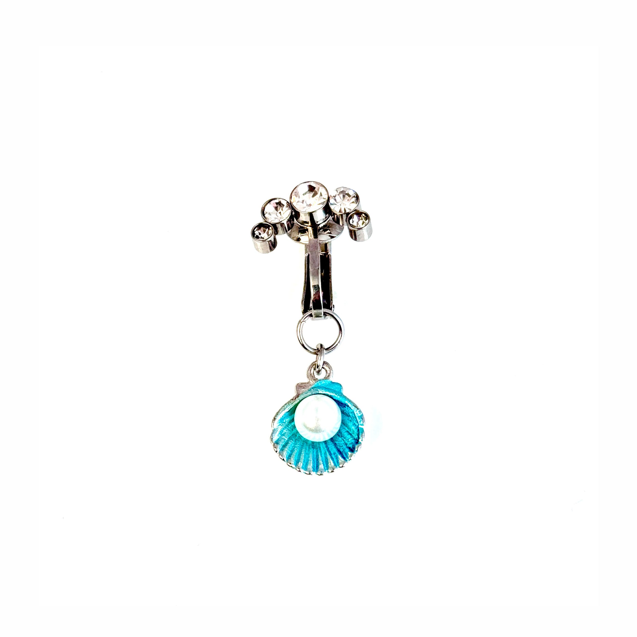 Luna Seashell Pearl Navel Clip™
