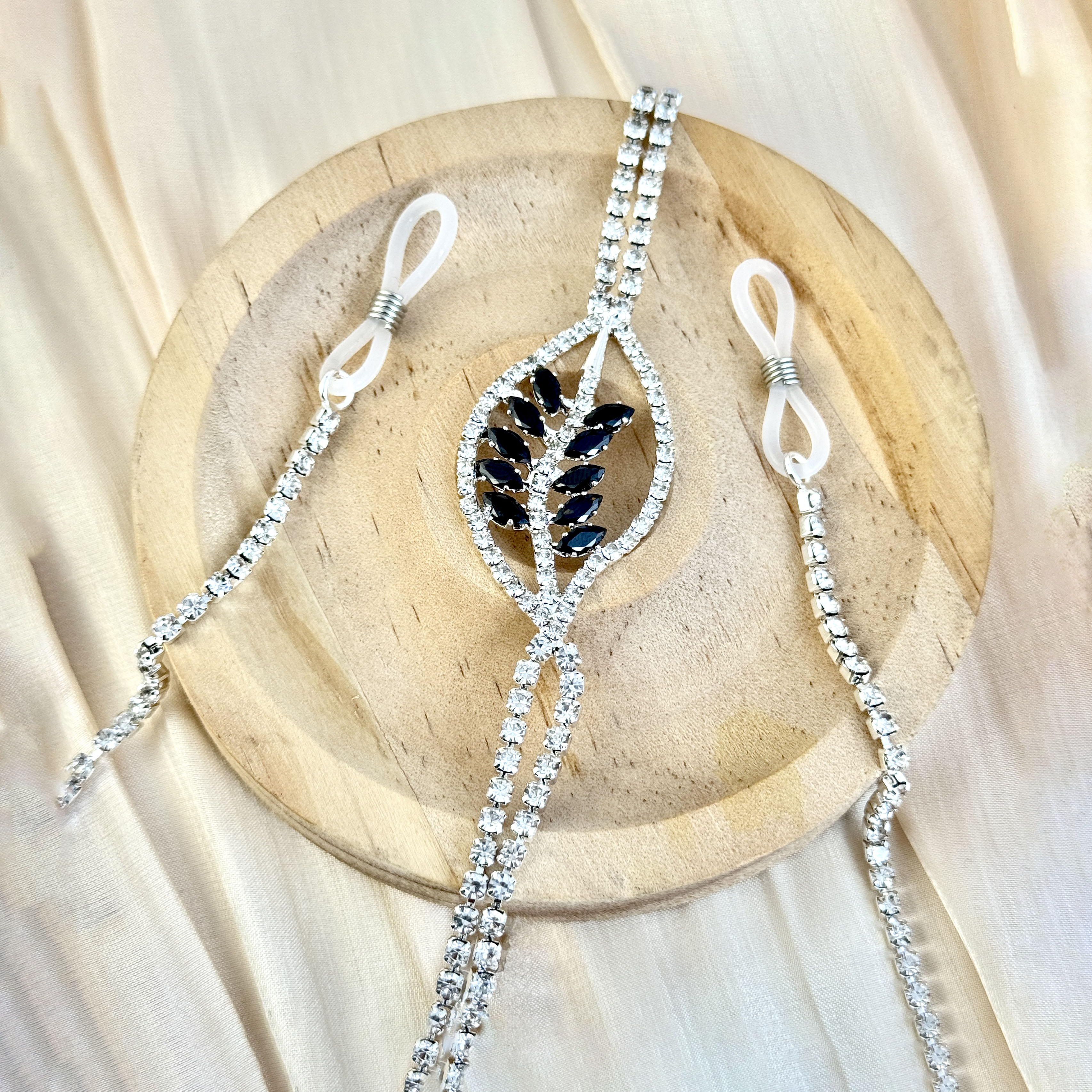 Crystal Leaf Goddess Body Chain