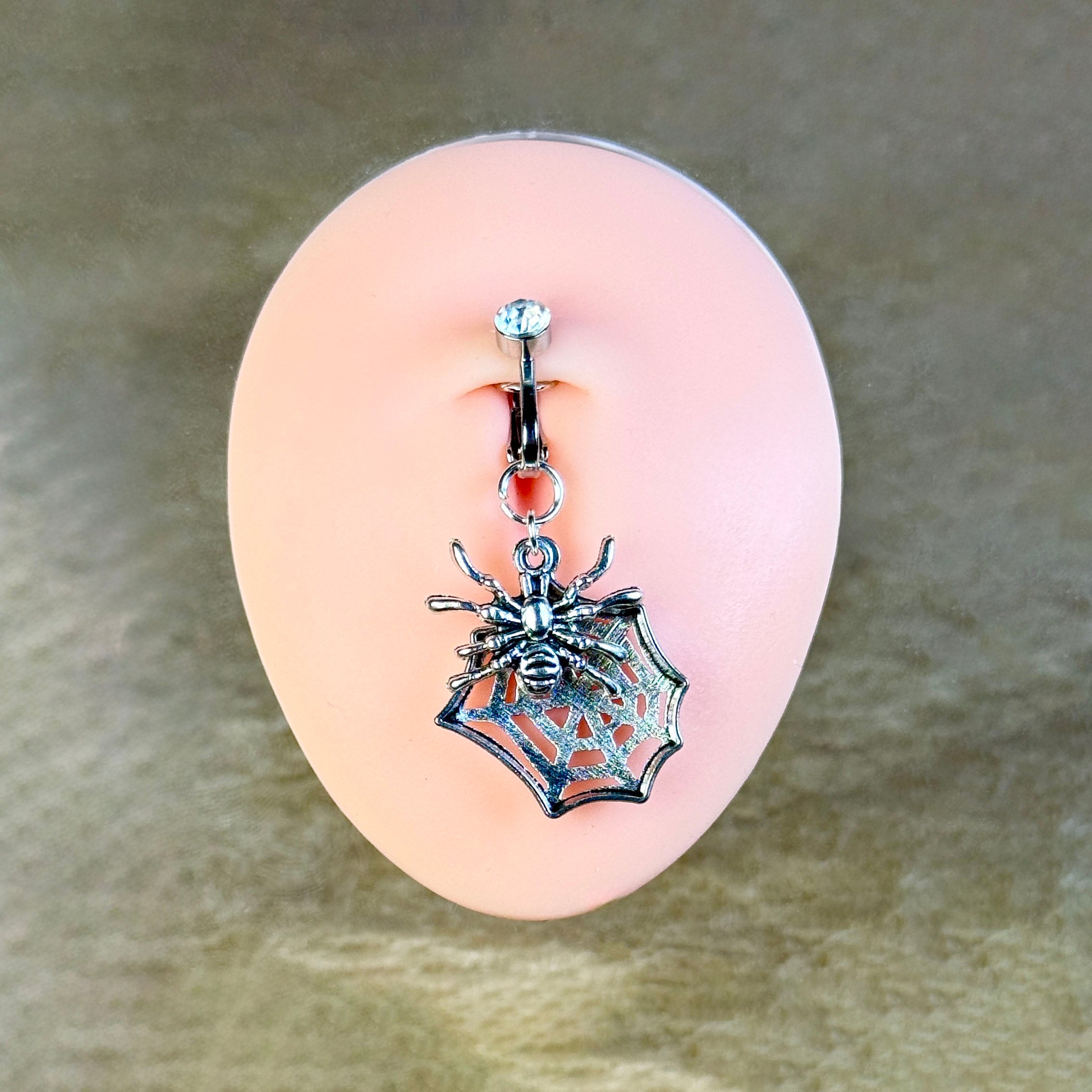 Venom Spider Non-Piercing Navel Clip