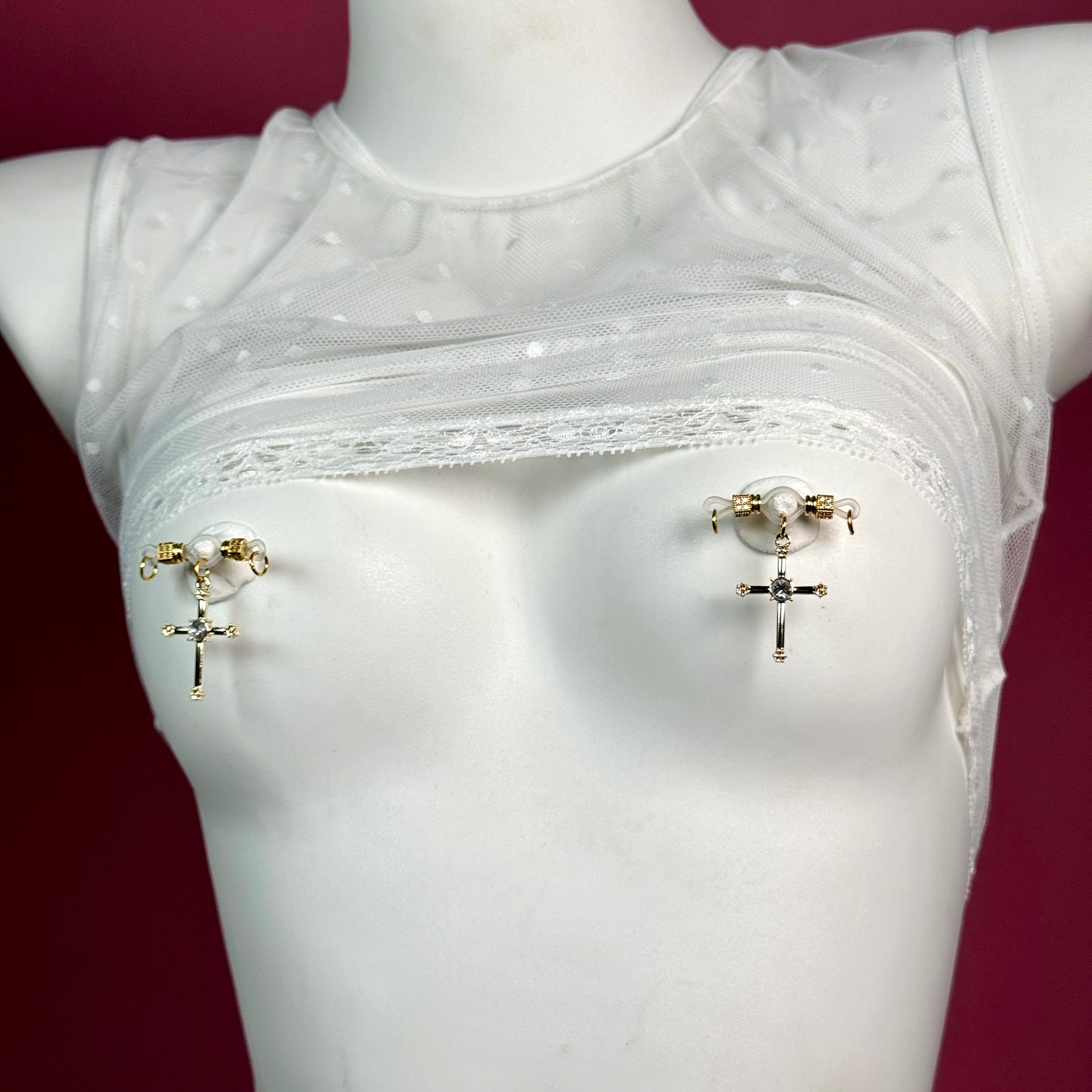 Golden Cross Nipple Clamps