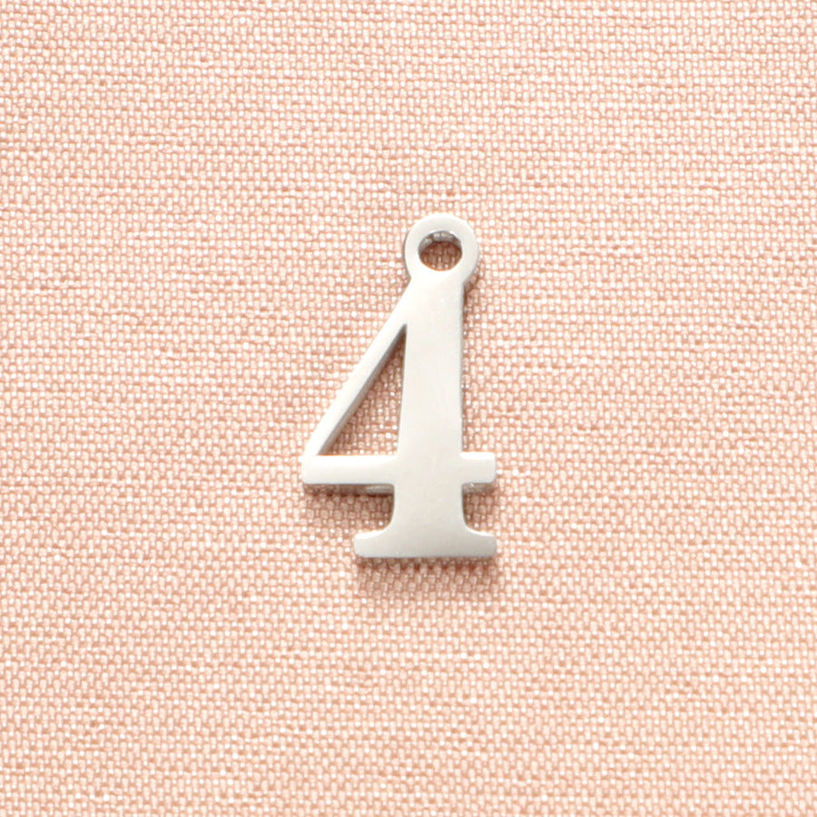 Adjustable nipple decoration - customizable with numbers 0-9