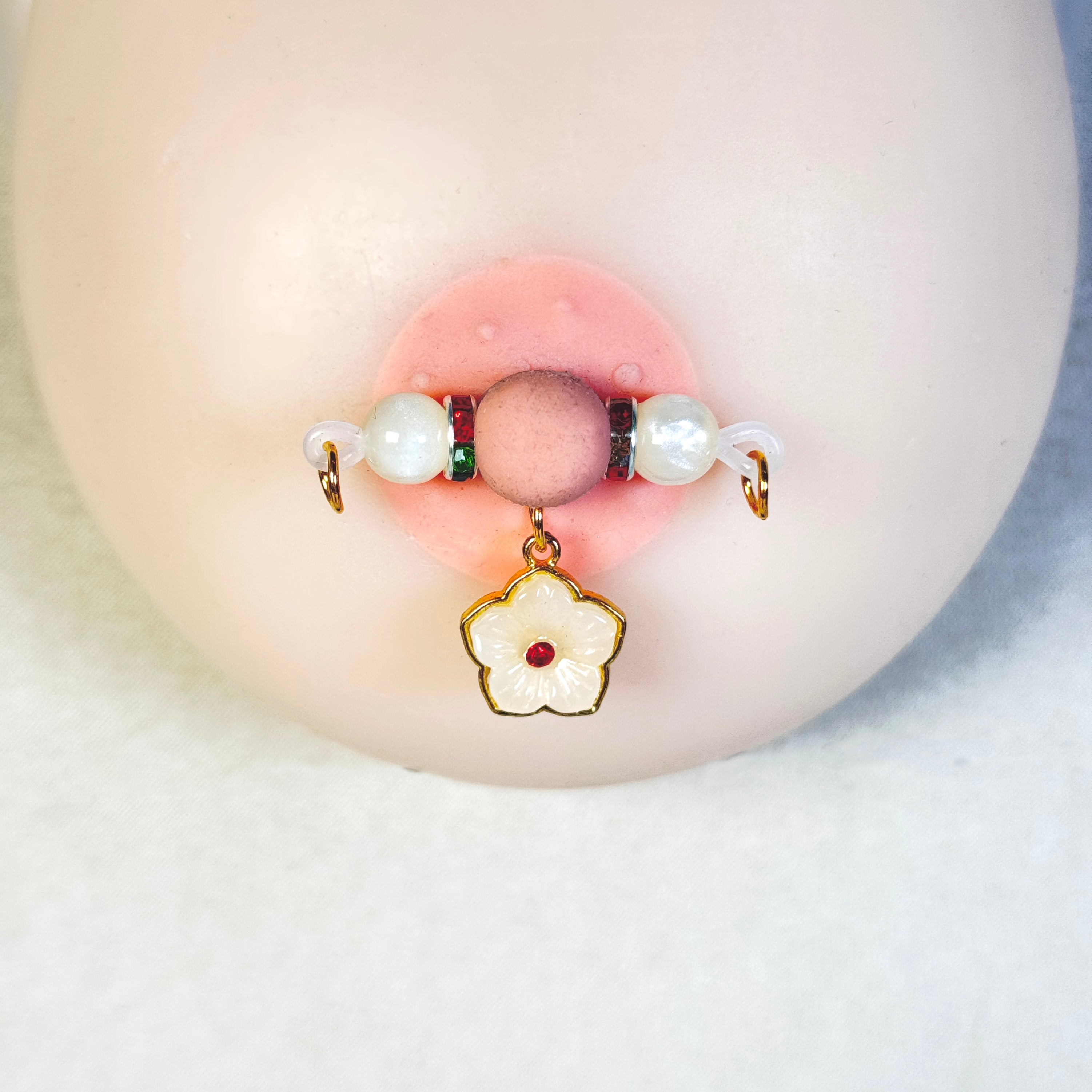 Imperial Bloom Jade Clips