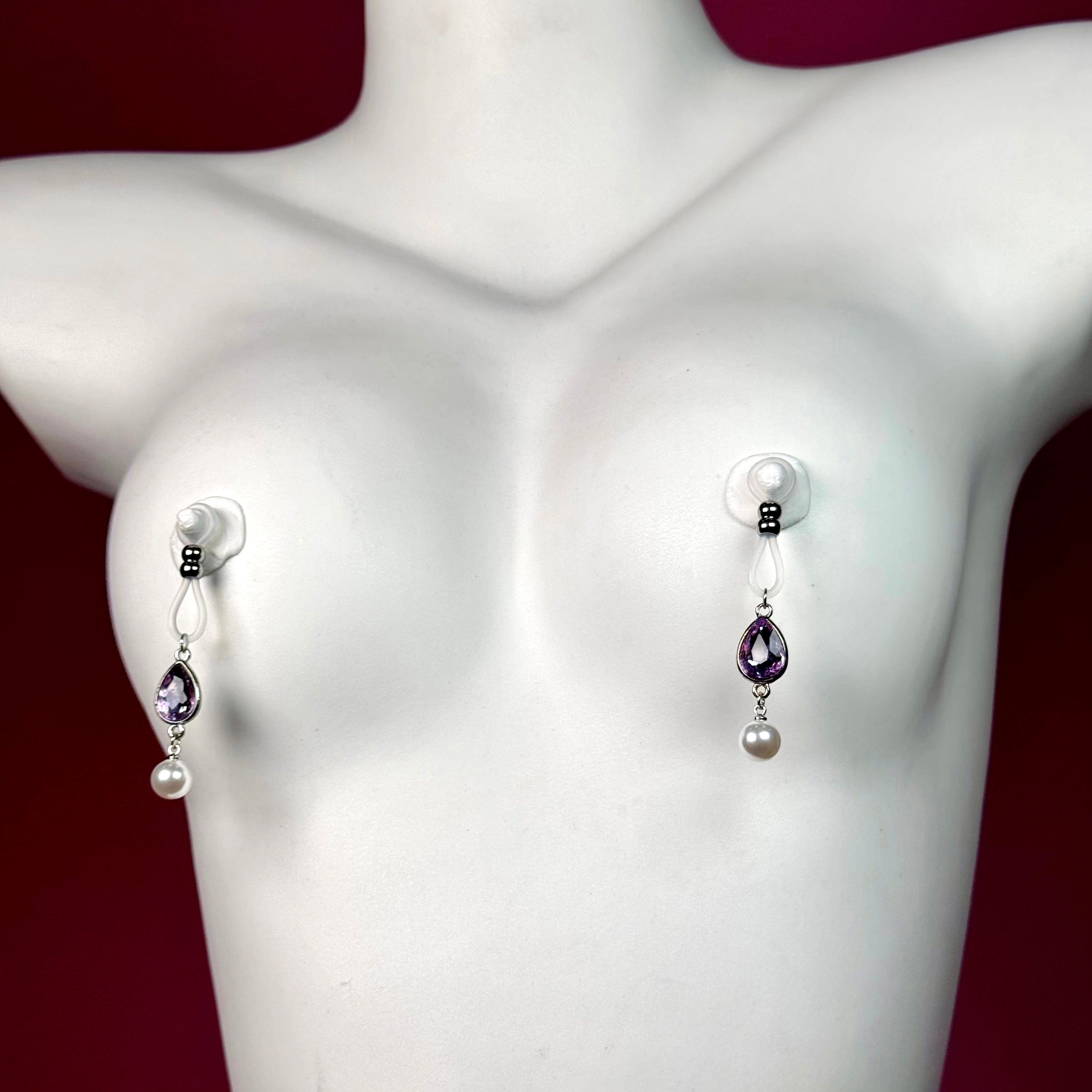 Crystal and Pearl Necklace