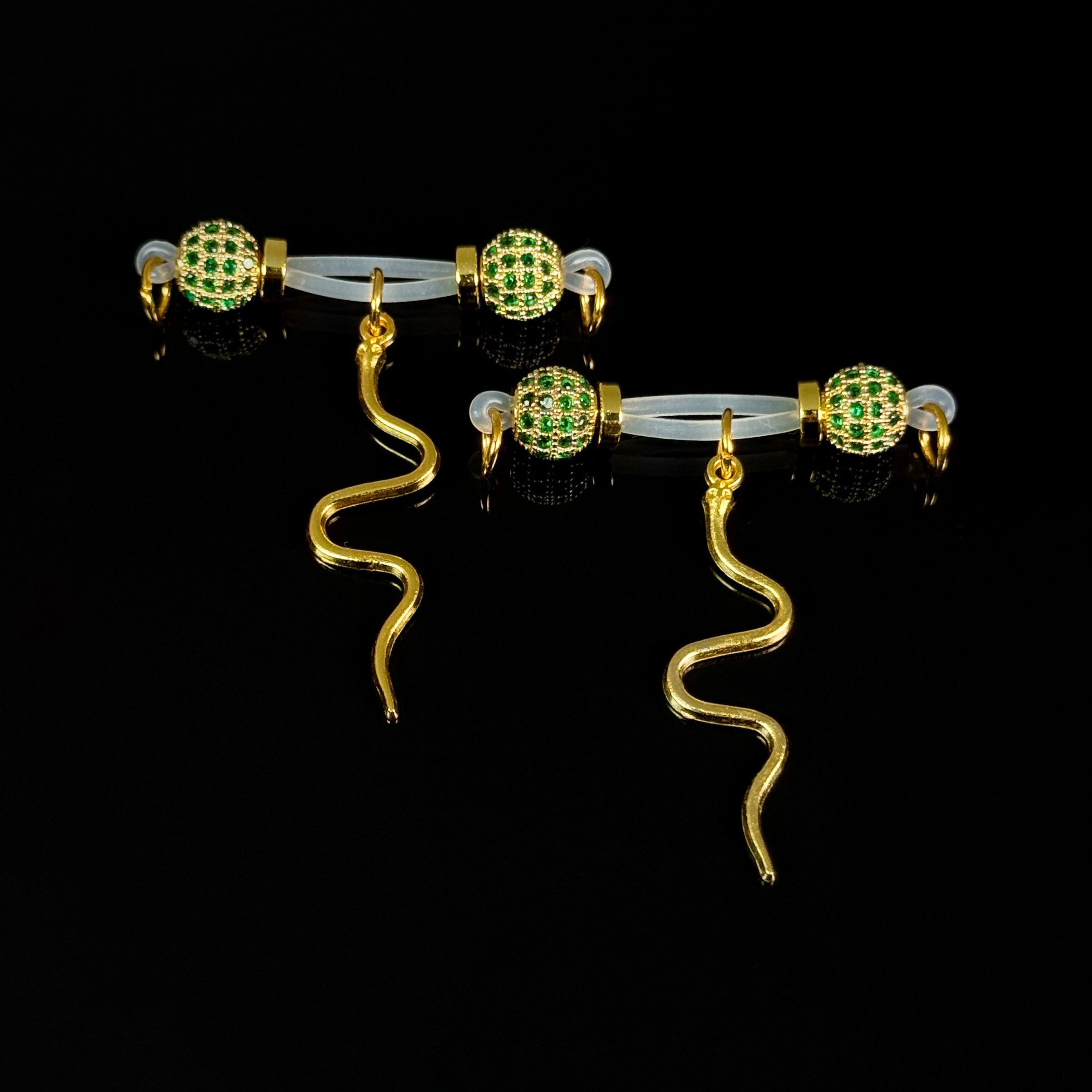 Gilded Serpent Nipple Clamps