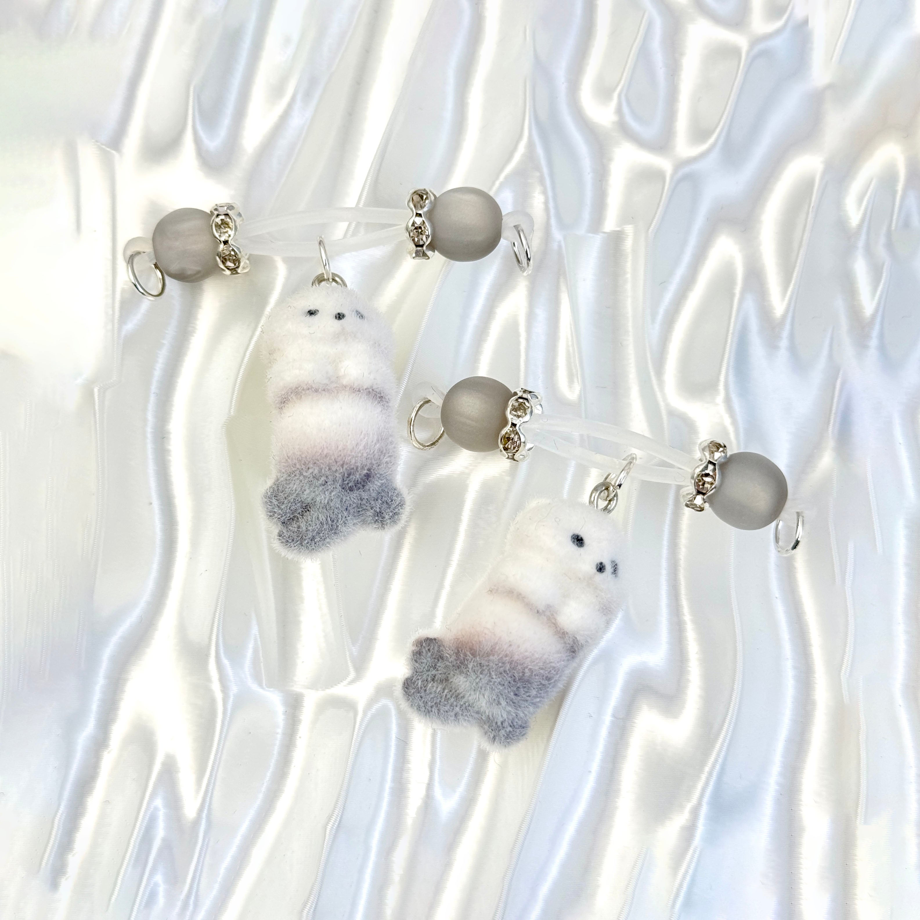 Teddy Bear Pearl Nipple Clamps
