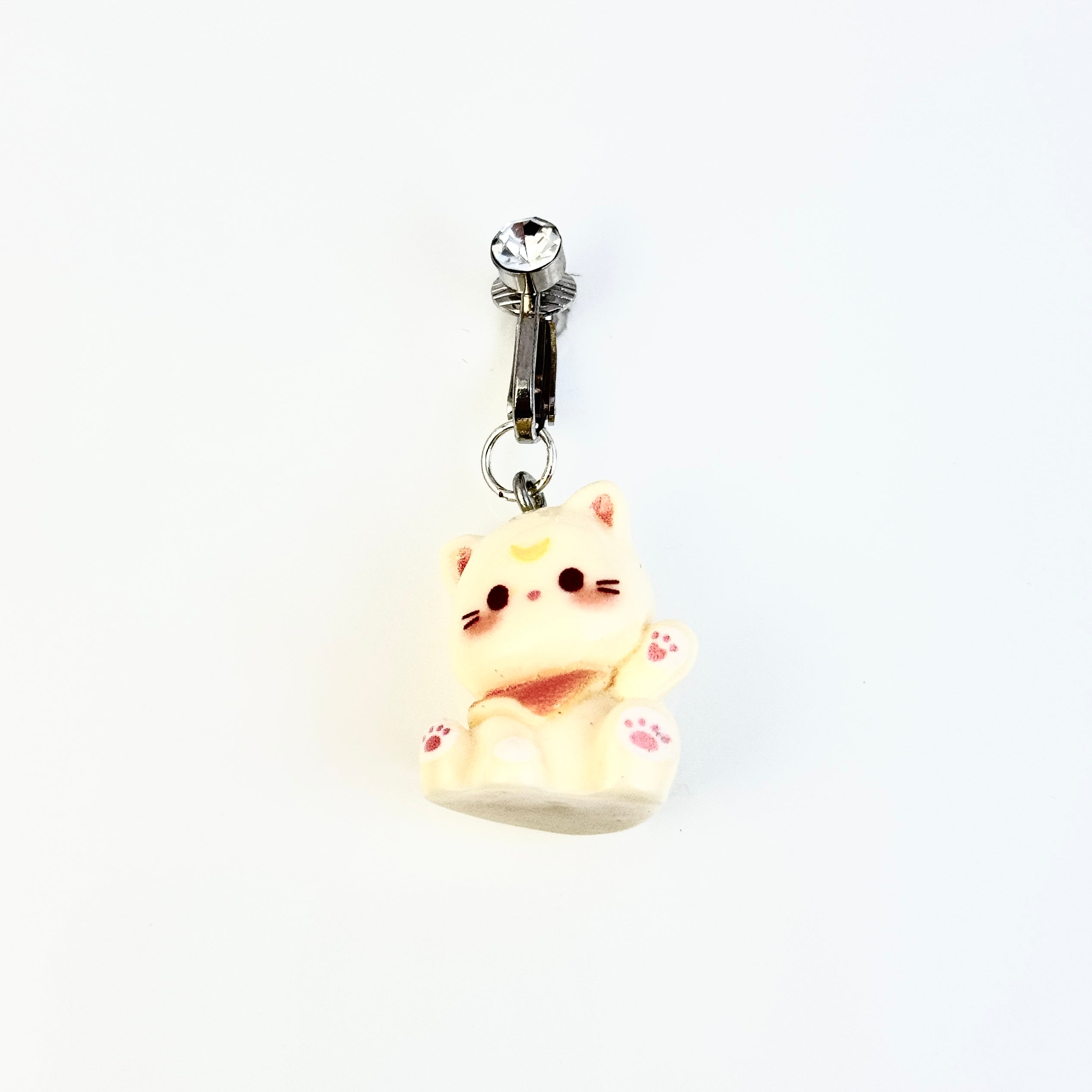 Dreamy Cat Kiss Non-Piercing Navel Clip