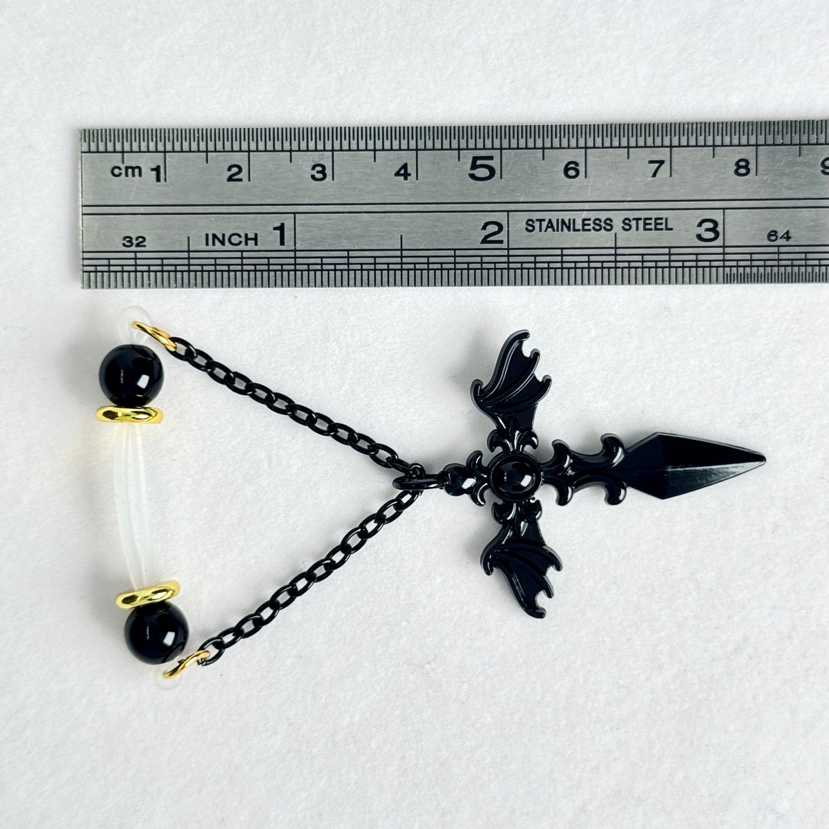Midnight Bat Wing Nipple Clips