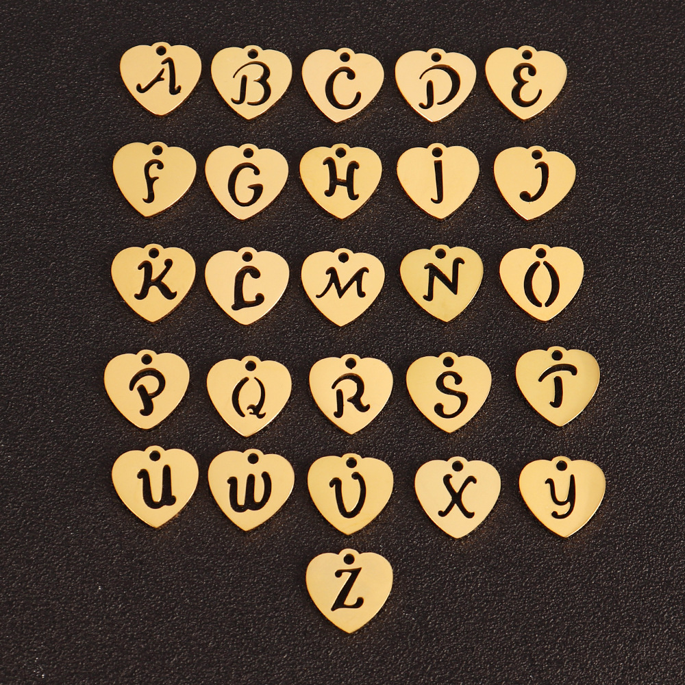 Personalized Initial Chain Jewelry Clip