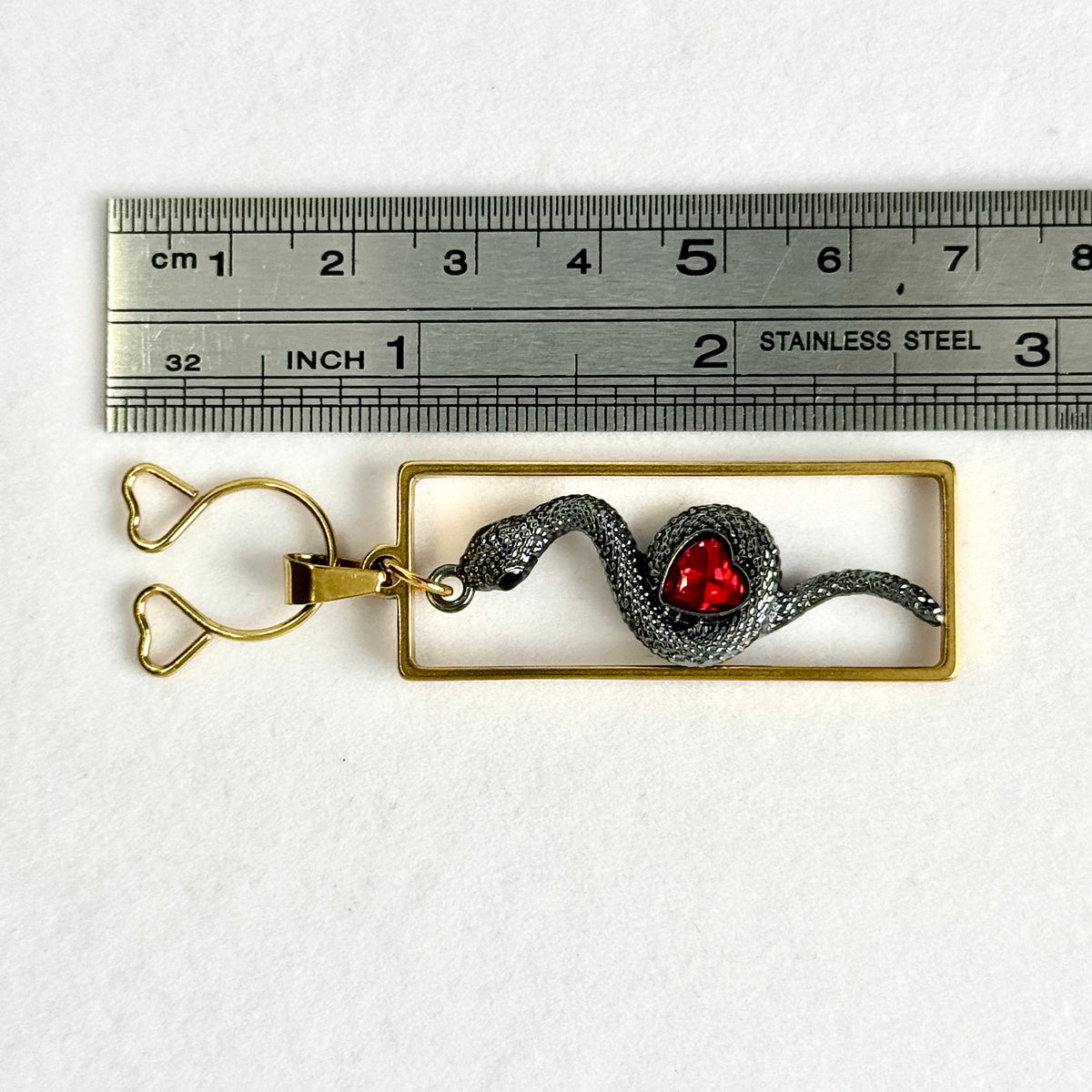 Ruby Serpent Nipple Clamps