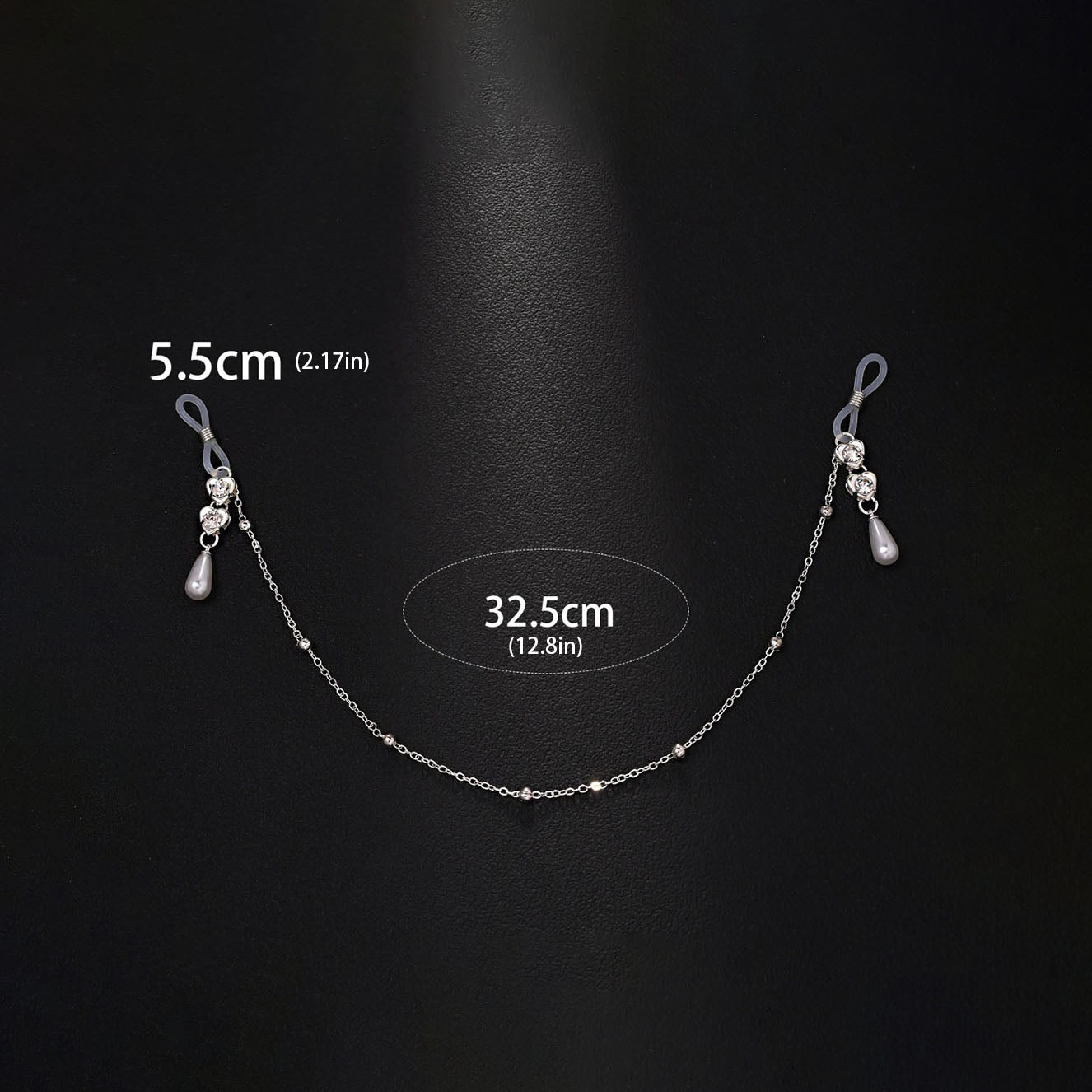 Pearl pendant nipple chain